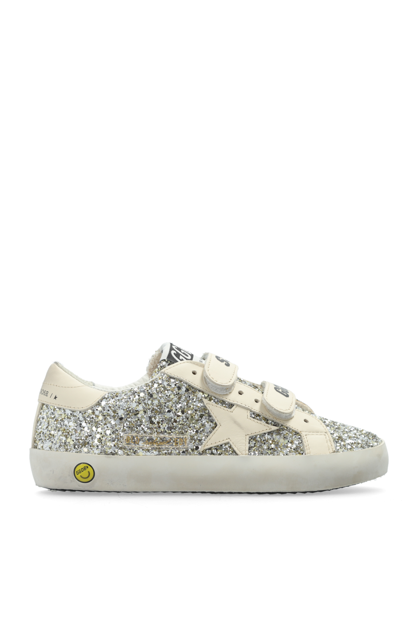 Golden Goose Kids Buty Sportowe ‘Old School’, Unisex, Srebrny