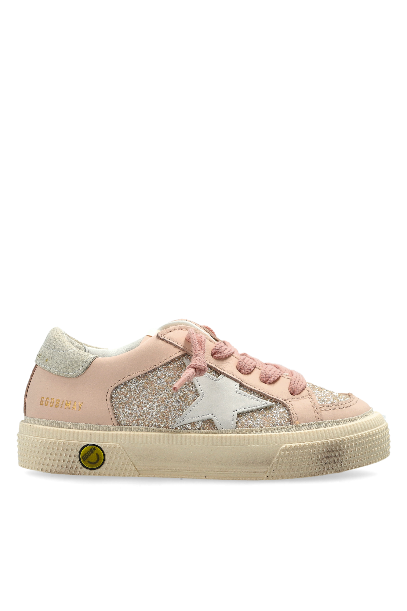 Golden Goose Kids Buty Sportowe `May With Double Quarter And Toe`, Unisex, Różowy