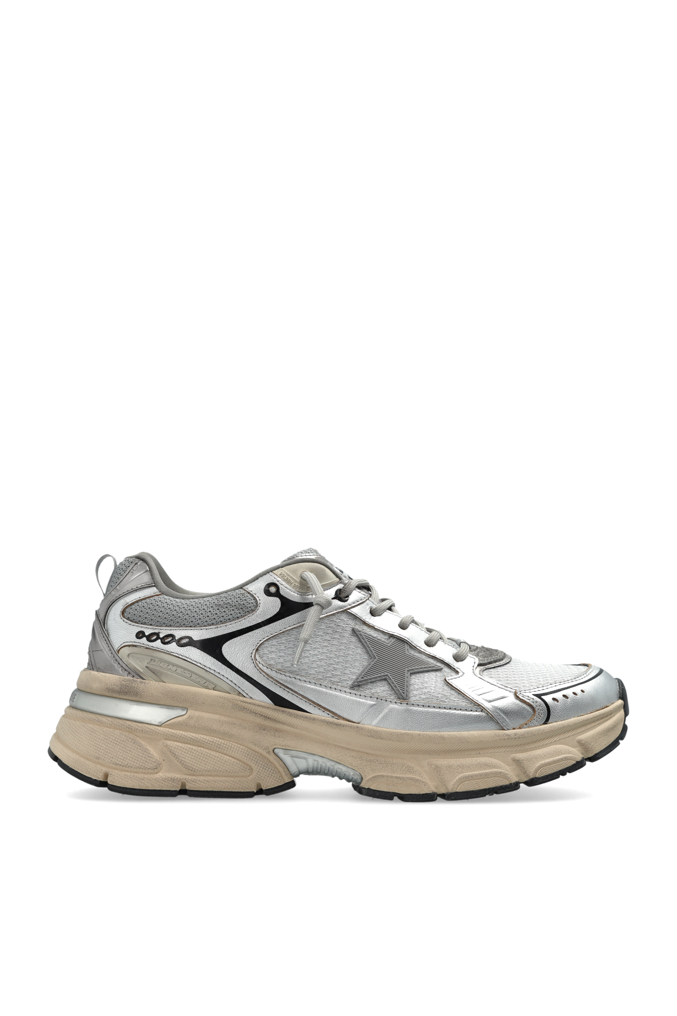 Golden Goose Buty Sportowe ‘Lightstar’, Mężczyźni, Srebrny
