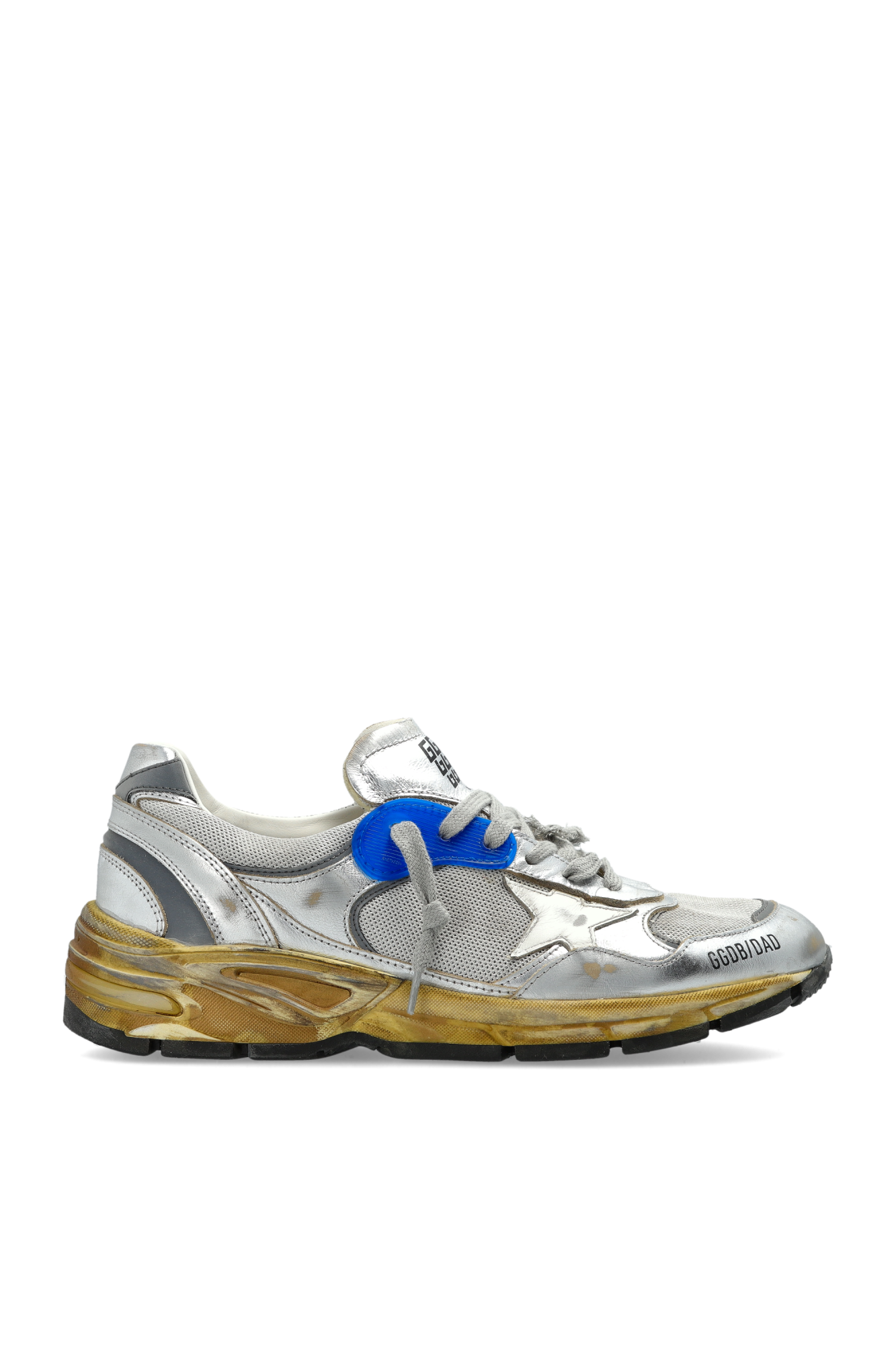 Golden Goose Buty Sportowe ‘Dad-Star’, Mężczyźni, Srebrny