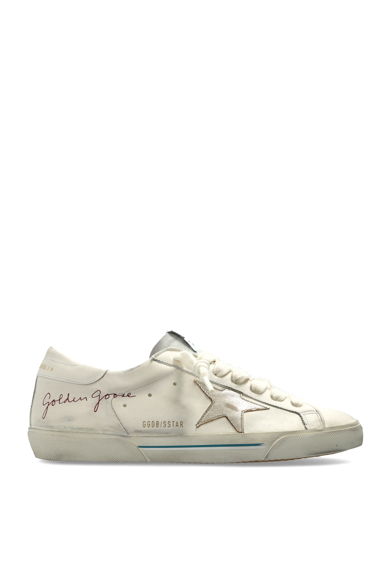 Golden Goose Buty Sportowe ‘Super-Star Half Foxing Front And’, Mężczyźni, Biały