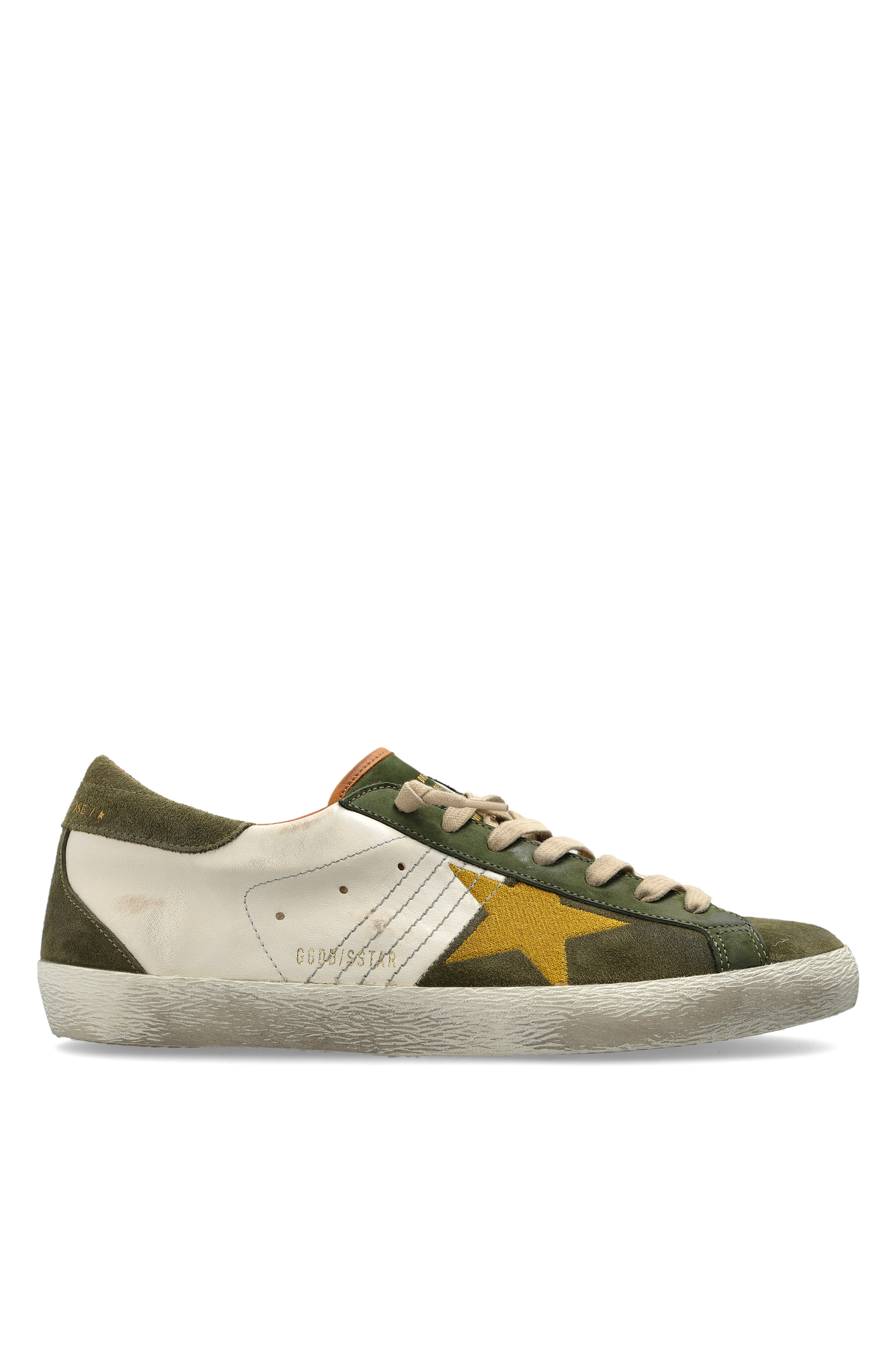 Golden Goose Buty Sportowe ‘Super-Star New Double Upper With’, Mężczyźni, Zielony