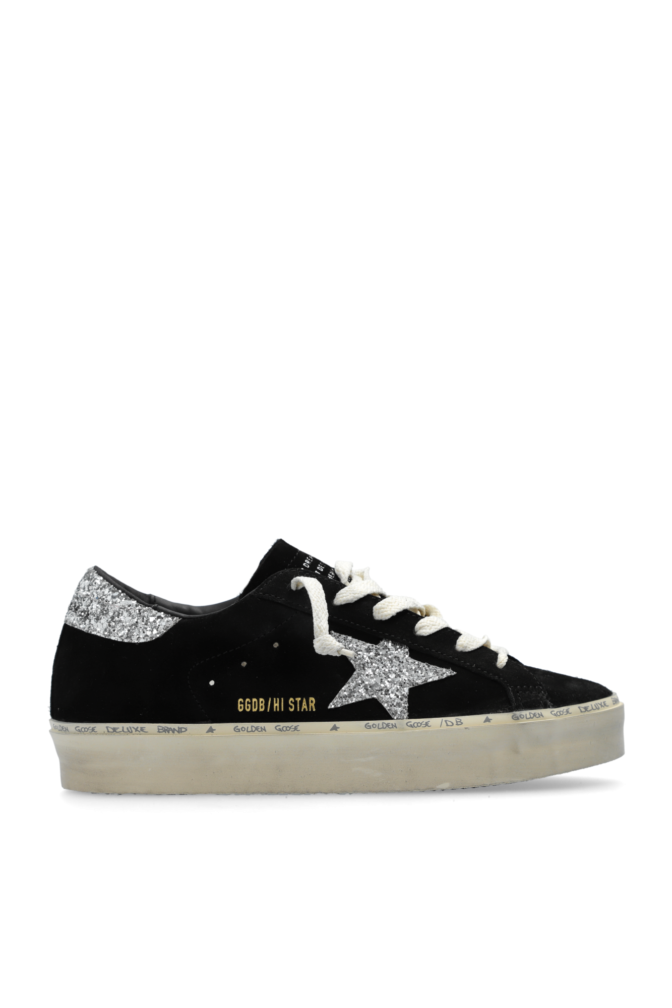 Golden Goose Buty Sportowe `Hi Star Classic With List`, Kobiety, Czarny