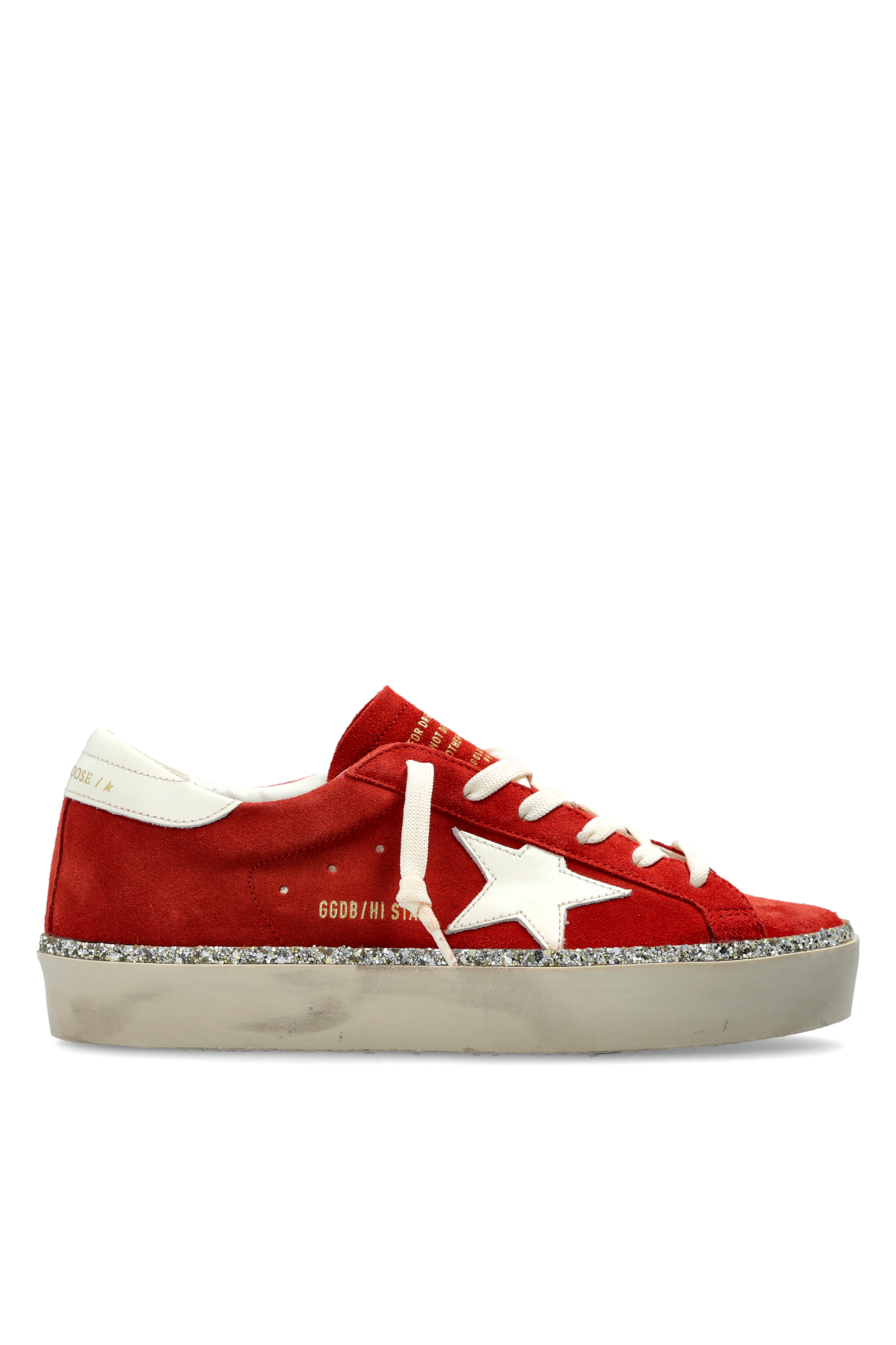 Golden Goose Buty Sportowe ‘Hi Star’, Kobiety, Czerwony