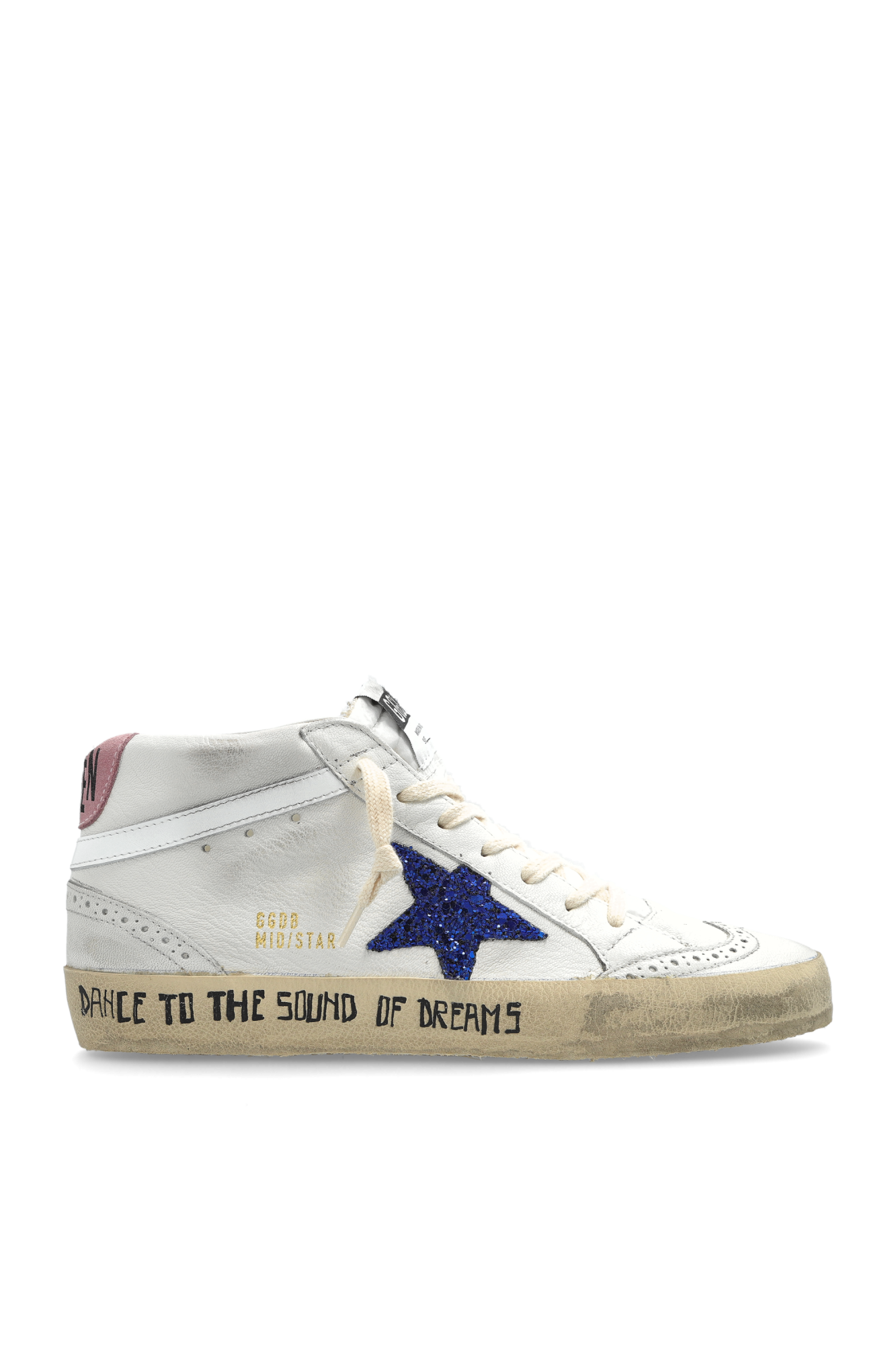 Golden Goose Buty Sportowe Za Kostkę `Mid Star Classic`, Kobiety, Biały