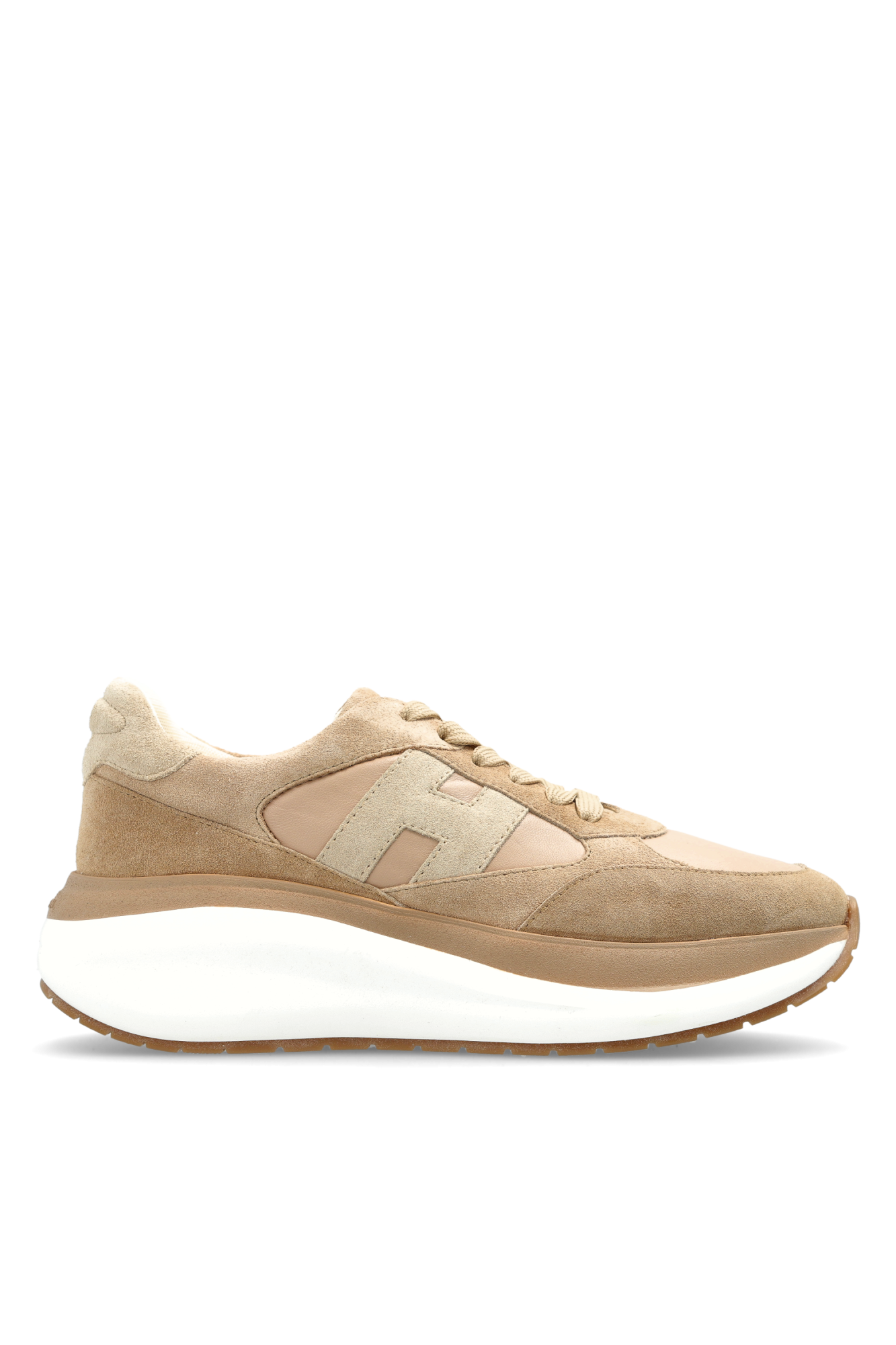 Hogan Buty Sportowe ‘Maxi I Active’, Kobiety, Beżowy
