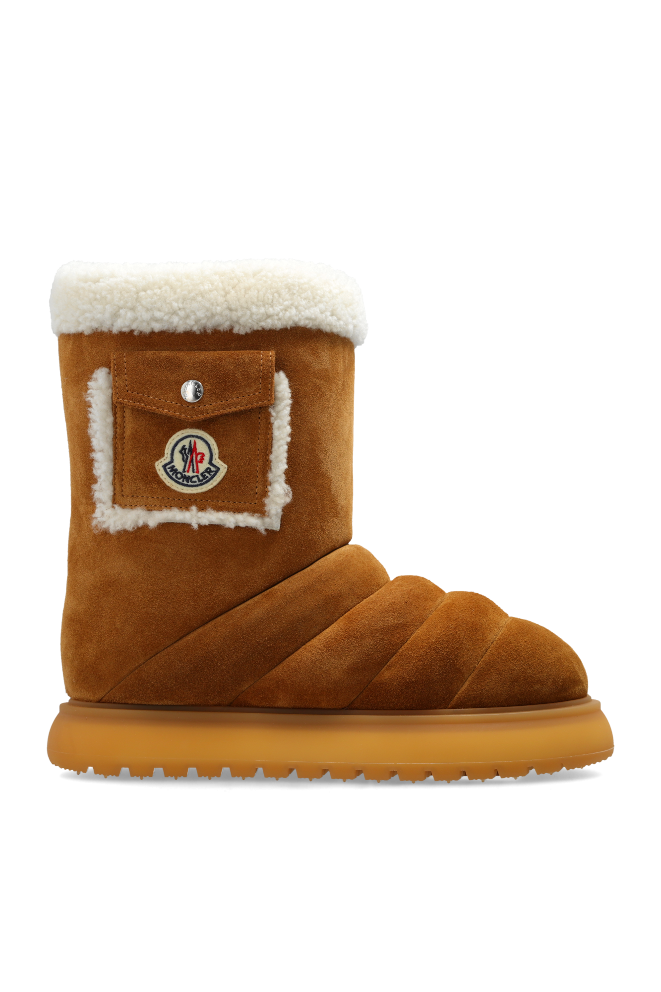Moncler Śniegowce ‘Gaia Pocket Mid’, Kobiety, Brązowy