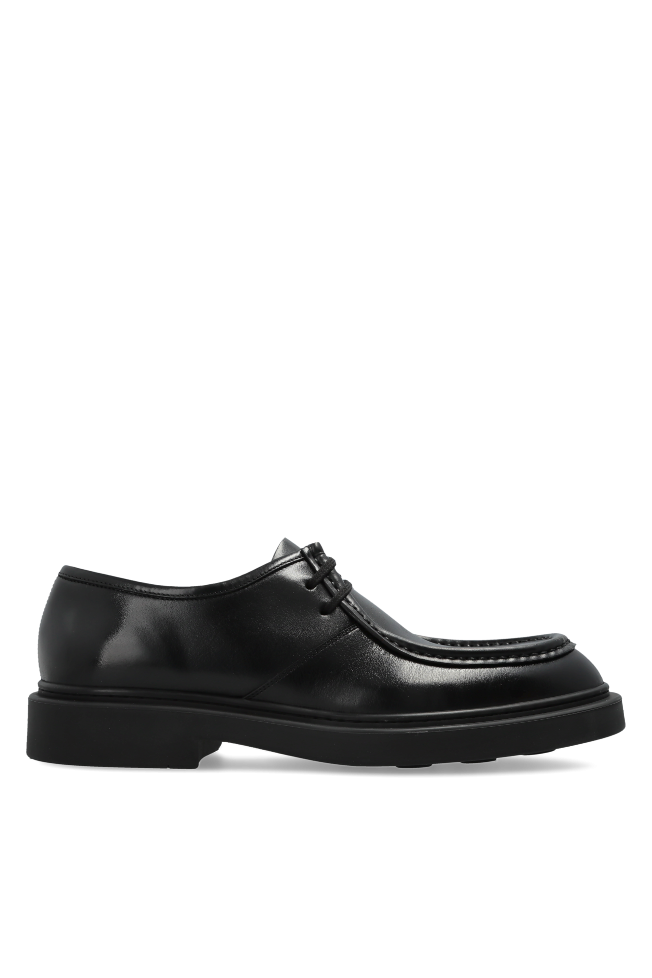 JIL SANDER Buty ‘Lace Up’ Typu ‘Loafers’, Mężczyźni, Czarny