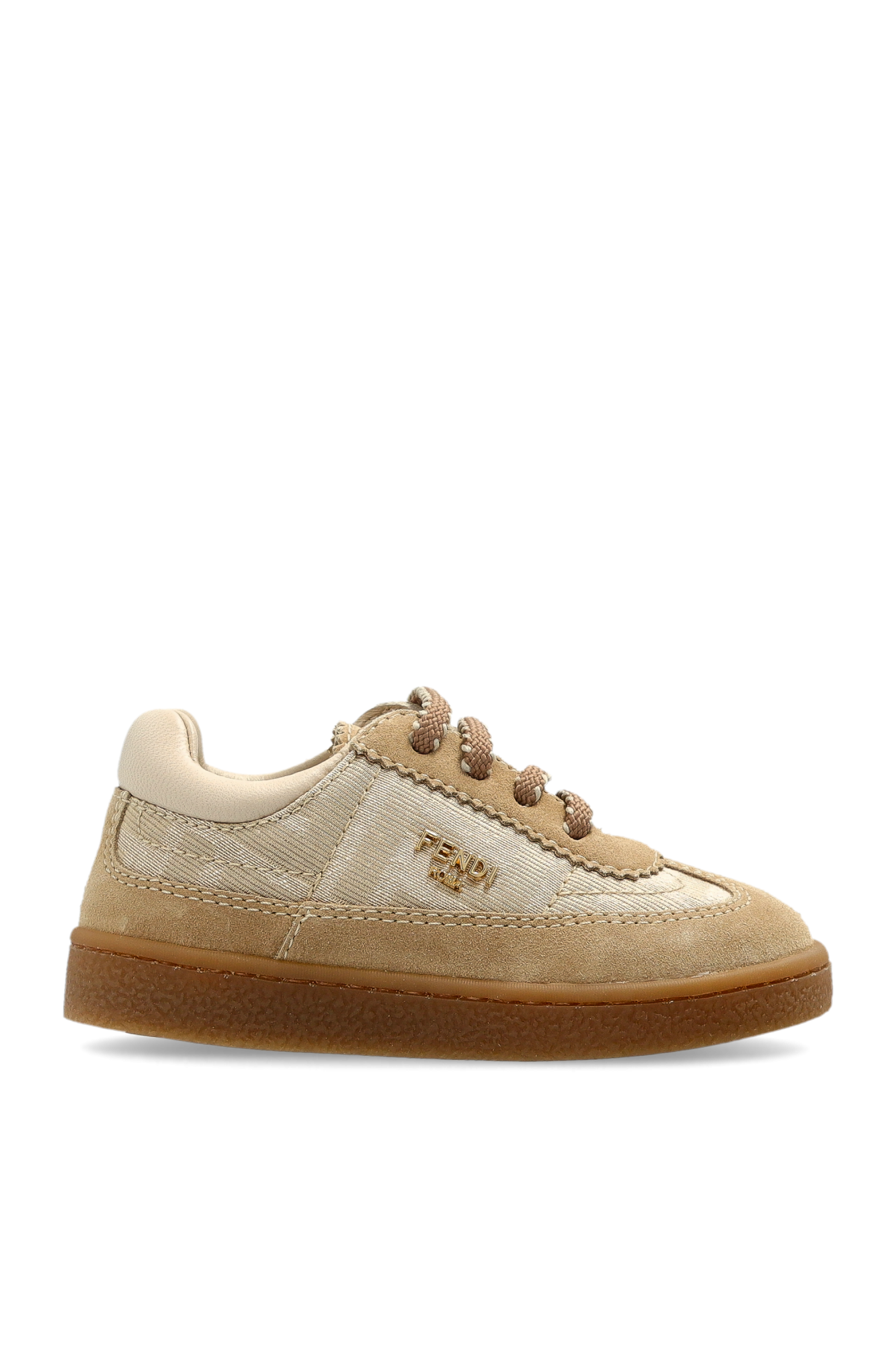Fendi Kids Buty Sportowe Z Logo, Unisex, Multicolor