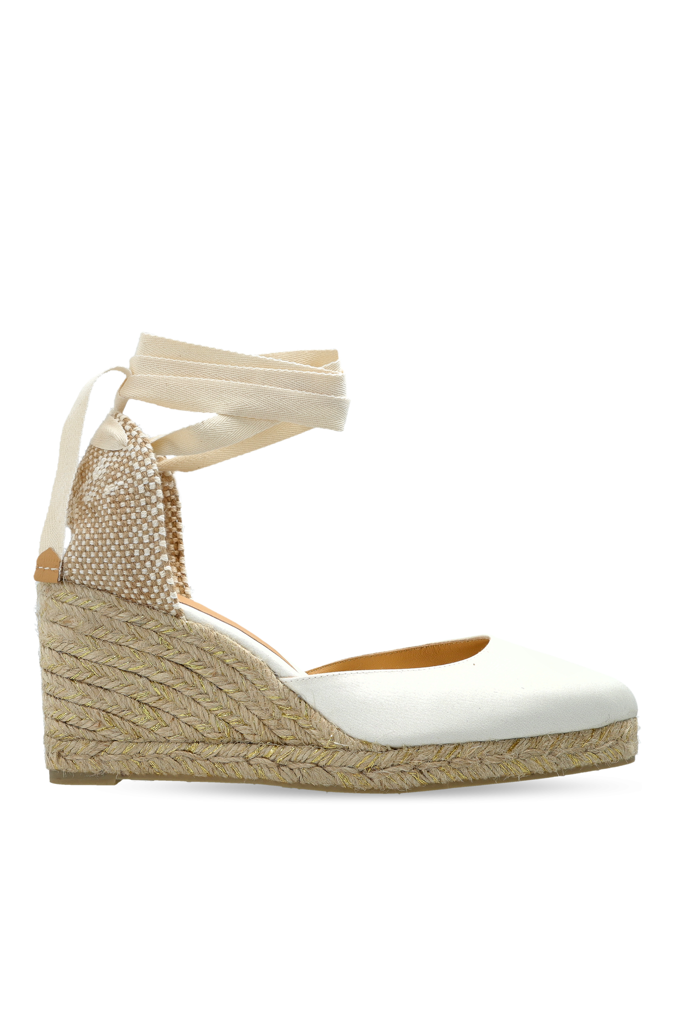 Castaner Buty Na Koturnie ‘Joyce’, Kobiety, Biały