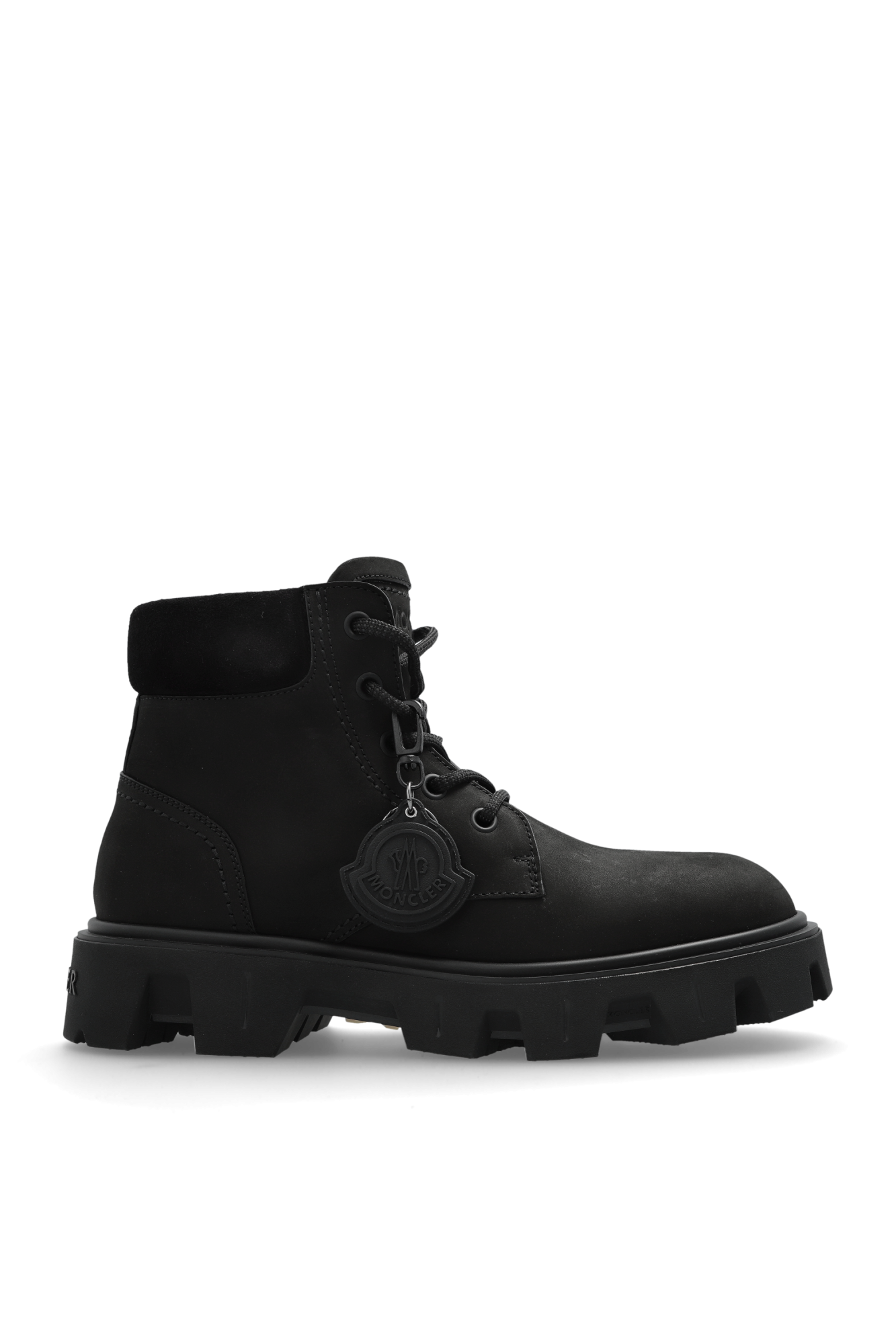 Moncler Buty Za Kostkę `Peak City`, Mężczyźni, Czarny