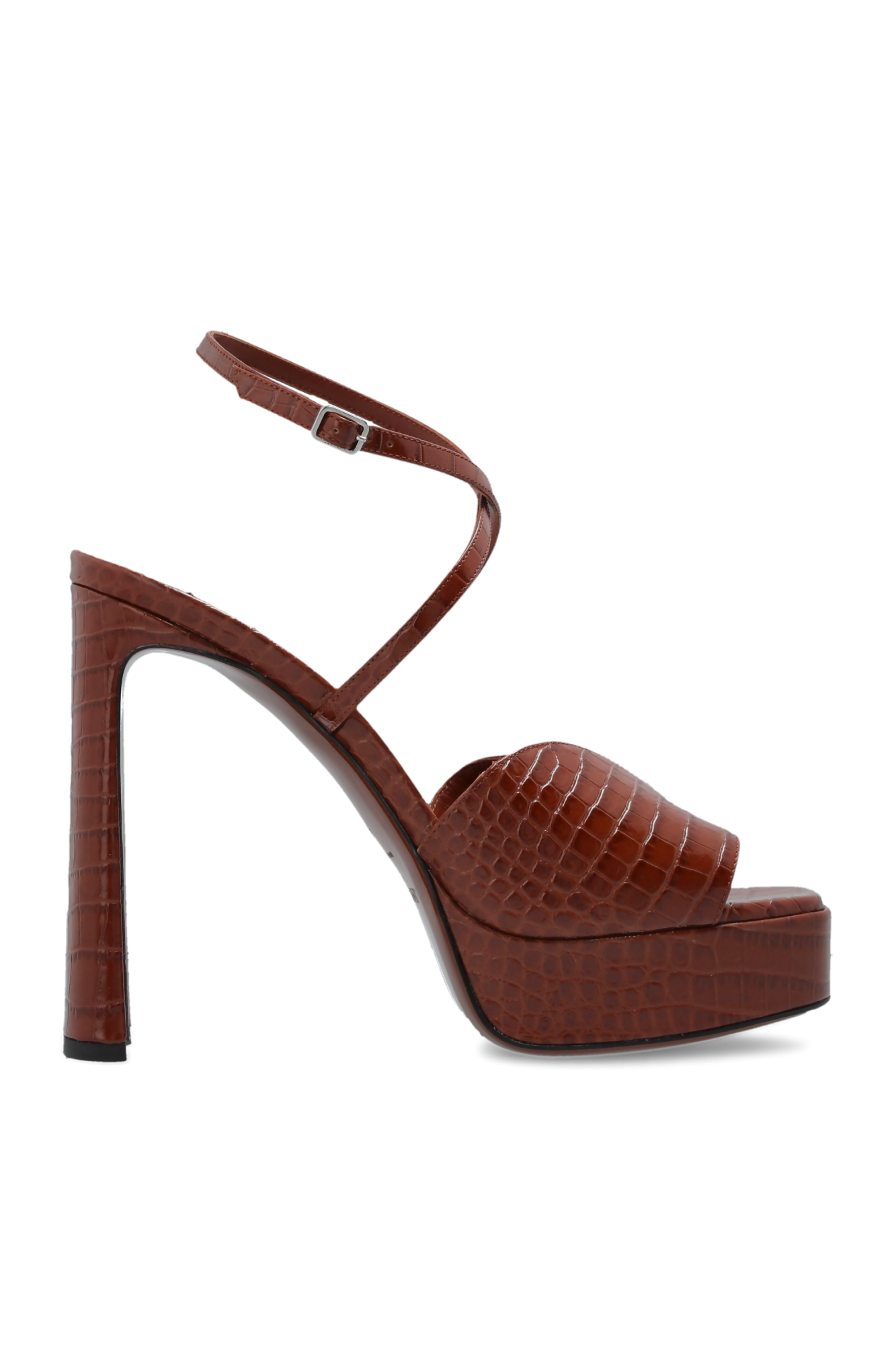 Jimmy Choo Sandały Na Platformie `Karli`, Kobiety, Brązowy