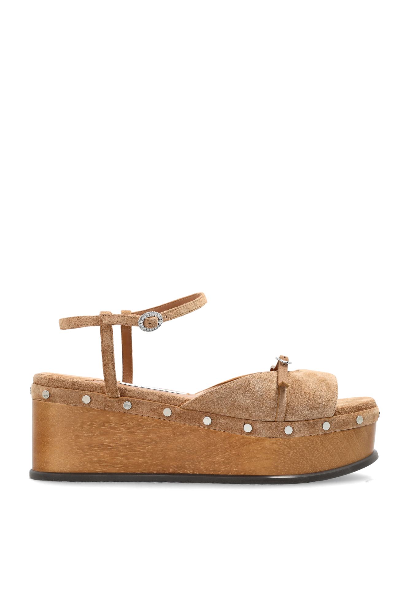 Jimmy Choo Sandały Na Platformie, Kobiety, Beżowy