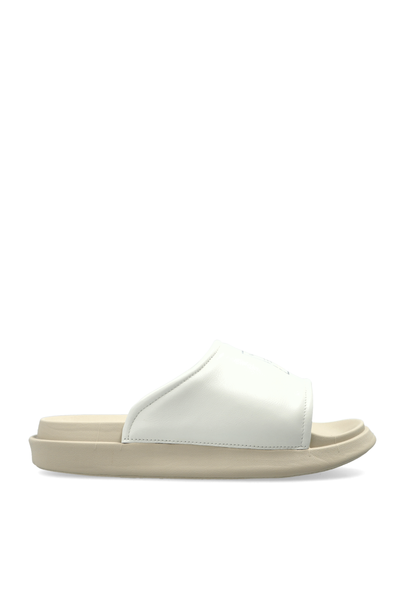 Y-3 Klapki Z Logo, Kobiety, Biały