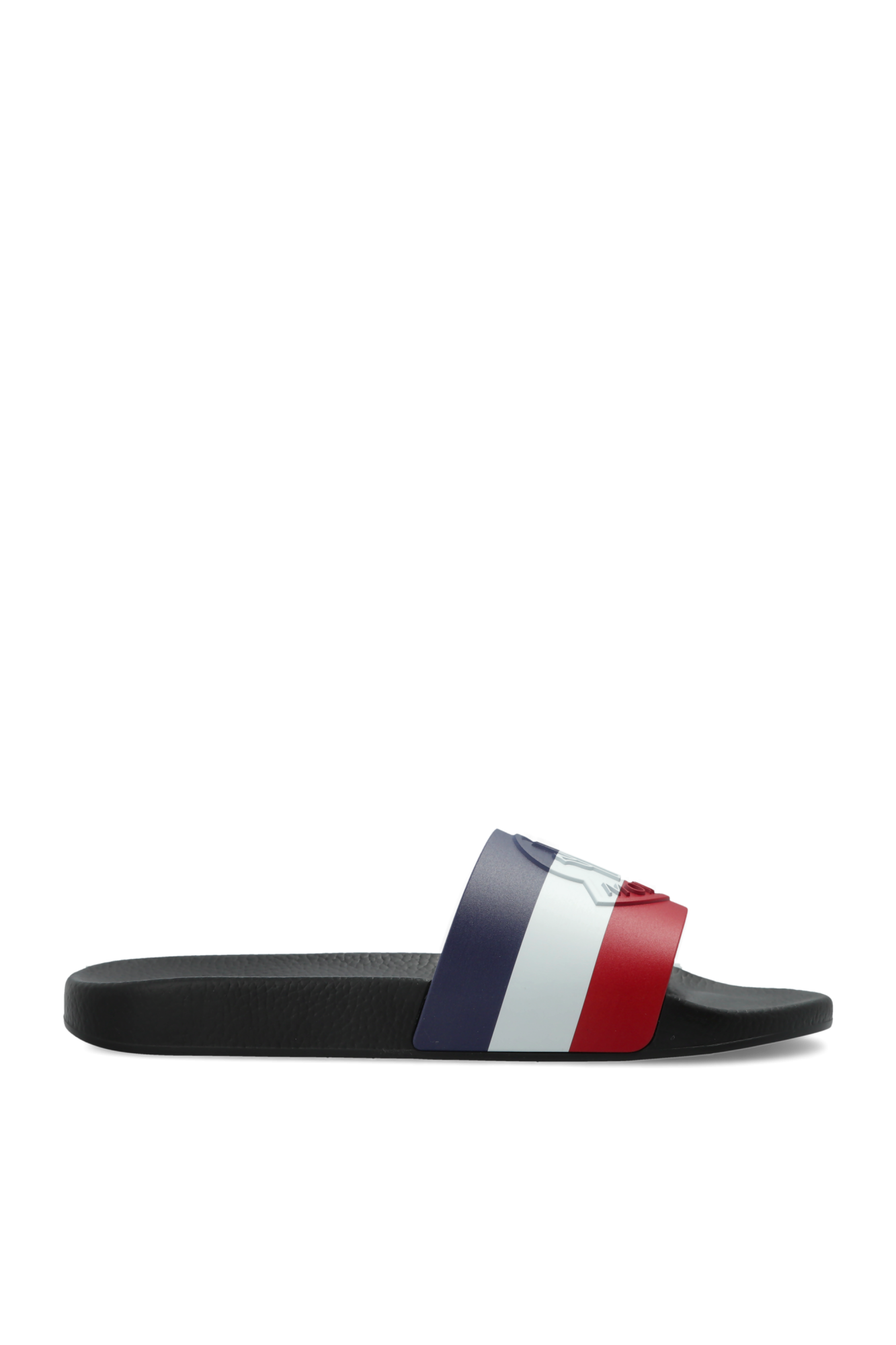 Moncler Klapki ‘Basile’, Mężczyźni, Czarny
