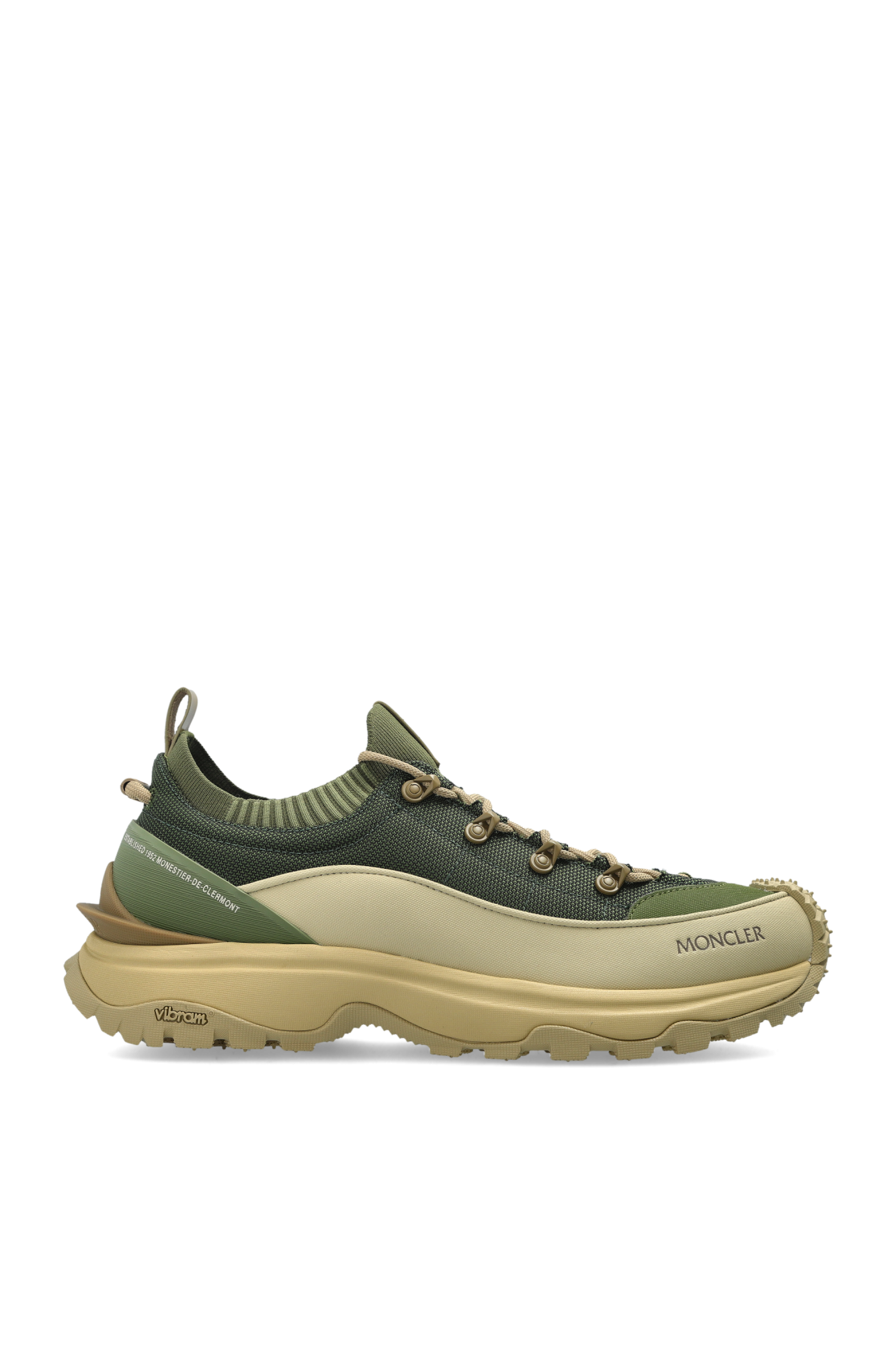 Moncler Buty Sportowe ‘Trailgrip Lite 3’, Mężczyźni, Zielony