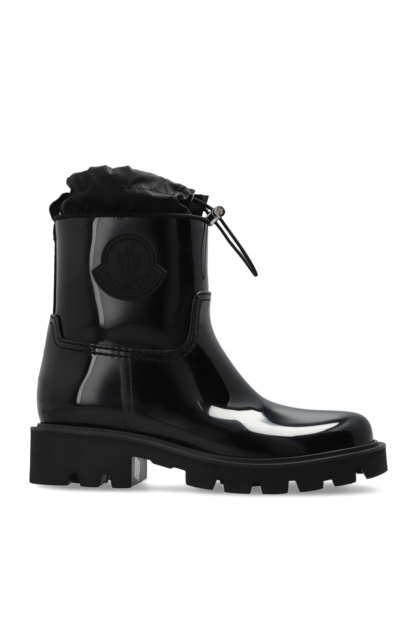 Moncler Kalosze ‘Kickstream’, Kobiety, Czarny