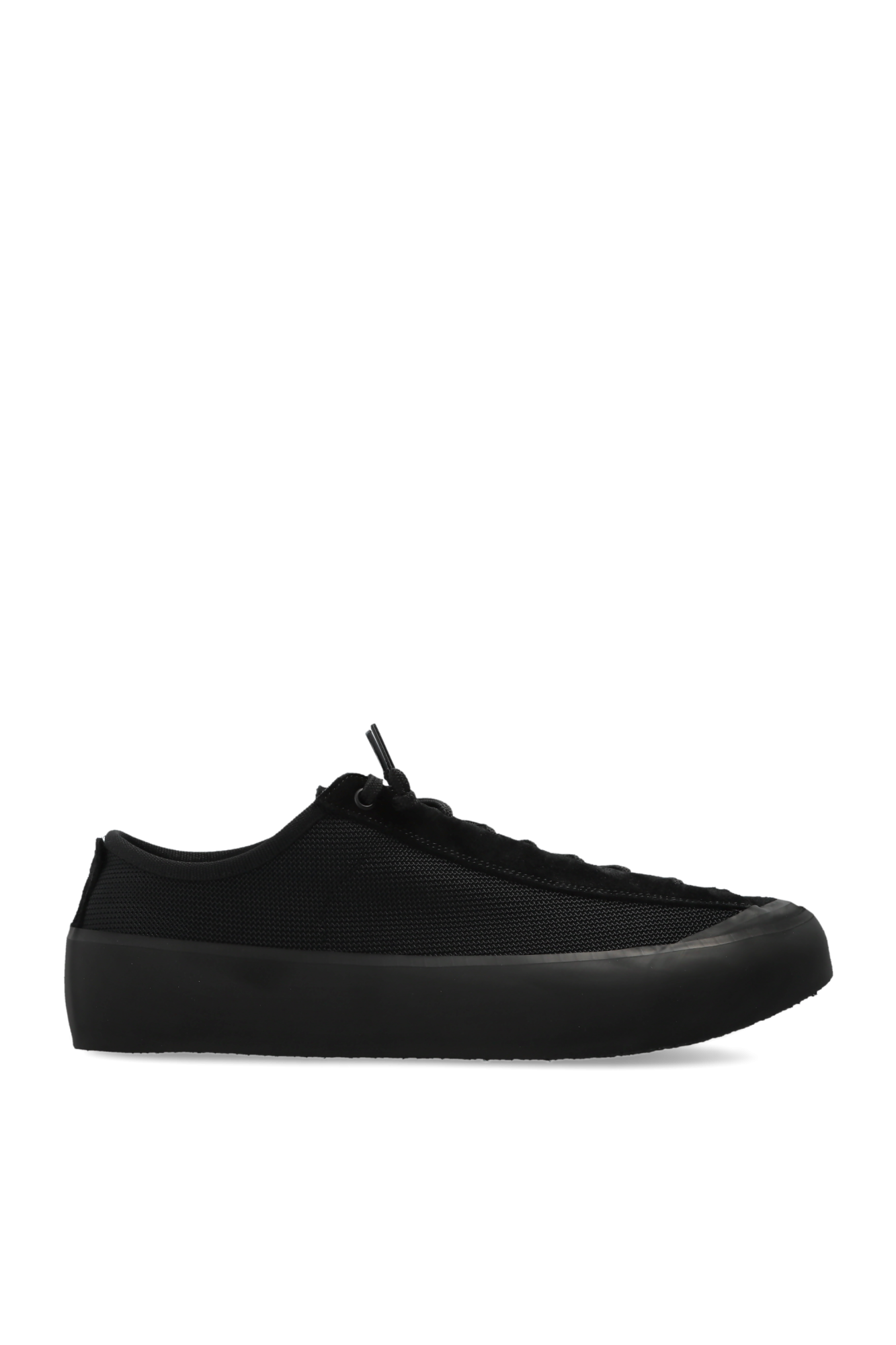 Stone Island Buty Sportowe Z Naszywką Z Logo, Mężczyźni, Czarny