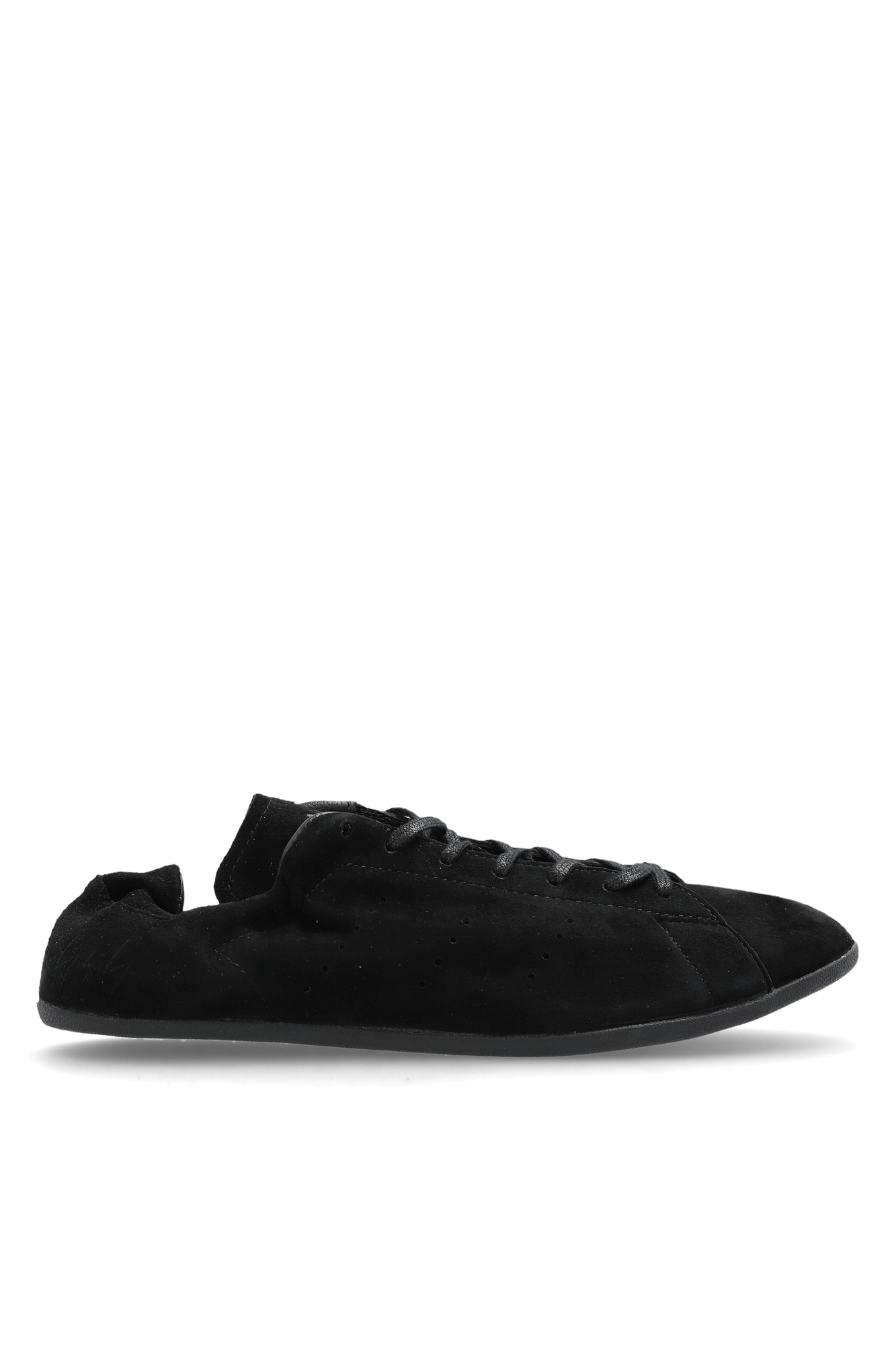 Y-3 Zamszowe Buty Sportowe `Stan Smith Lo Pro`, Mężczyźni, Czarny