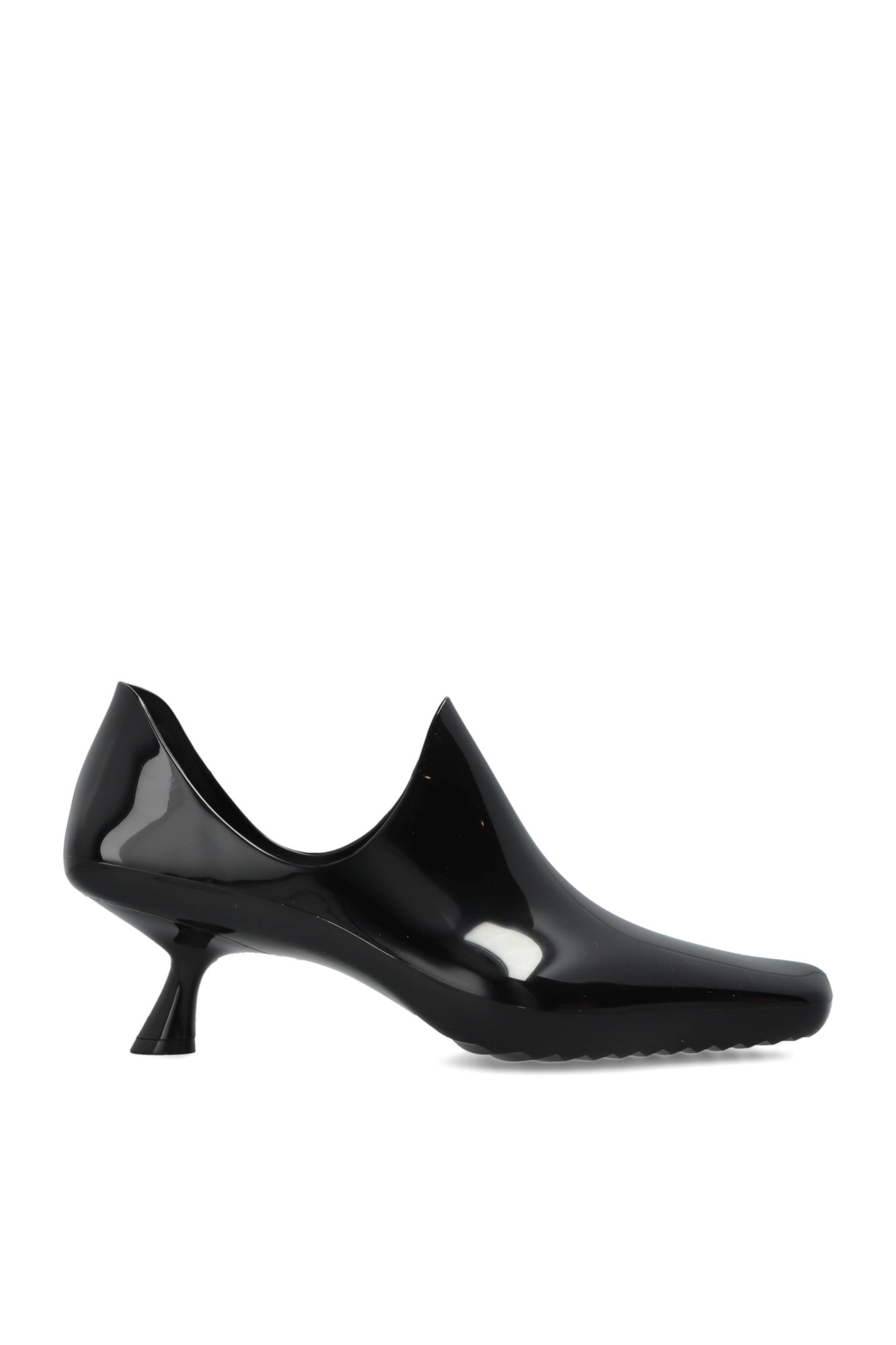 Loewe Buty Na Obcasie `Emily` Ze Skarpetami, Kobiety, Czarny