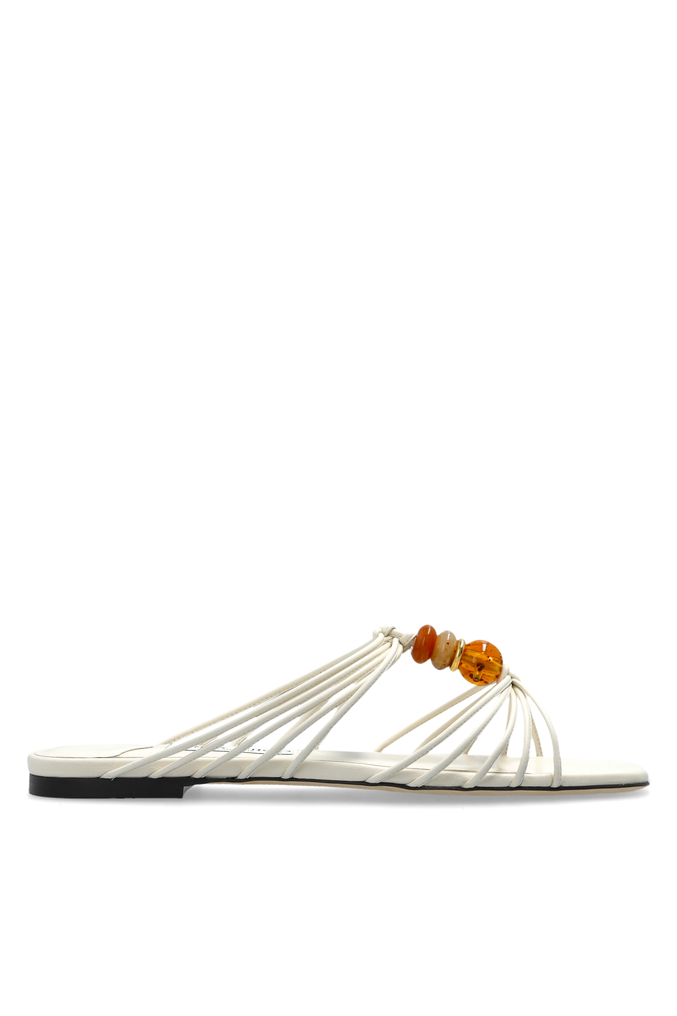 Jimmy Choo Klapki ‘Lova’, Kobiety, Biały