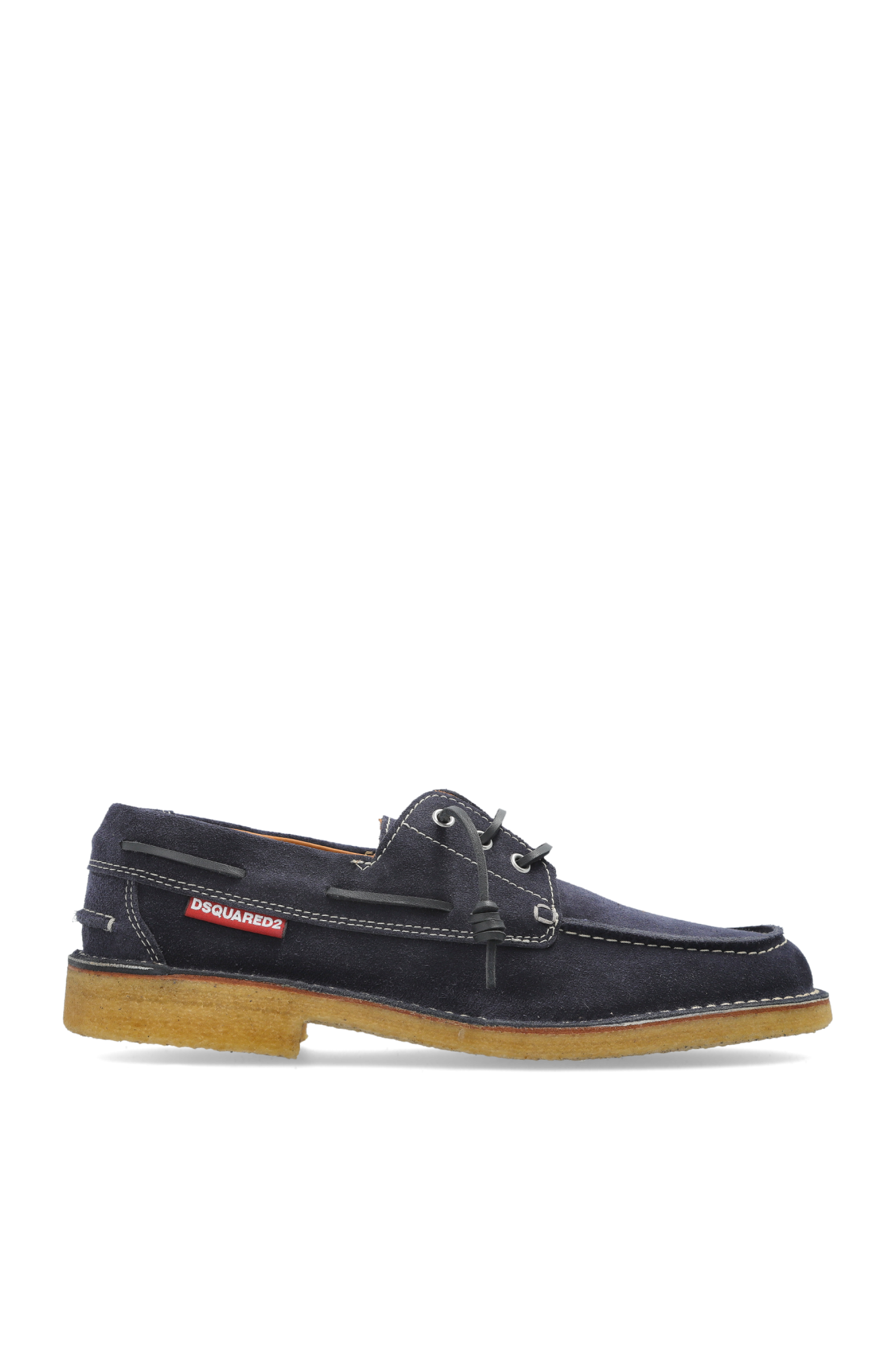Dsquared2 Zamszowe Buty, Mężczyźni, Granatowy