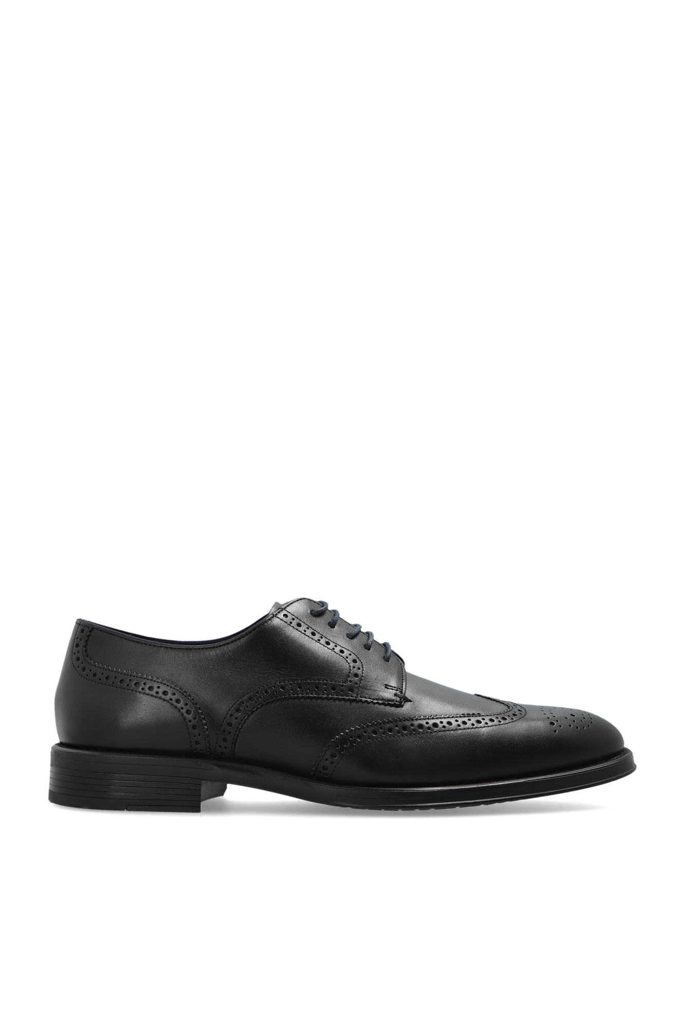 PS Paul Smith Skórzane Buty, Mężczyźni, Czarny