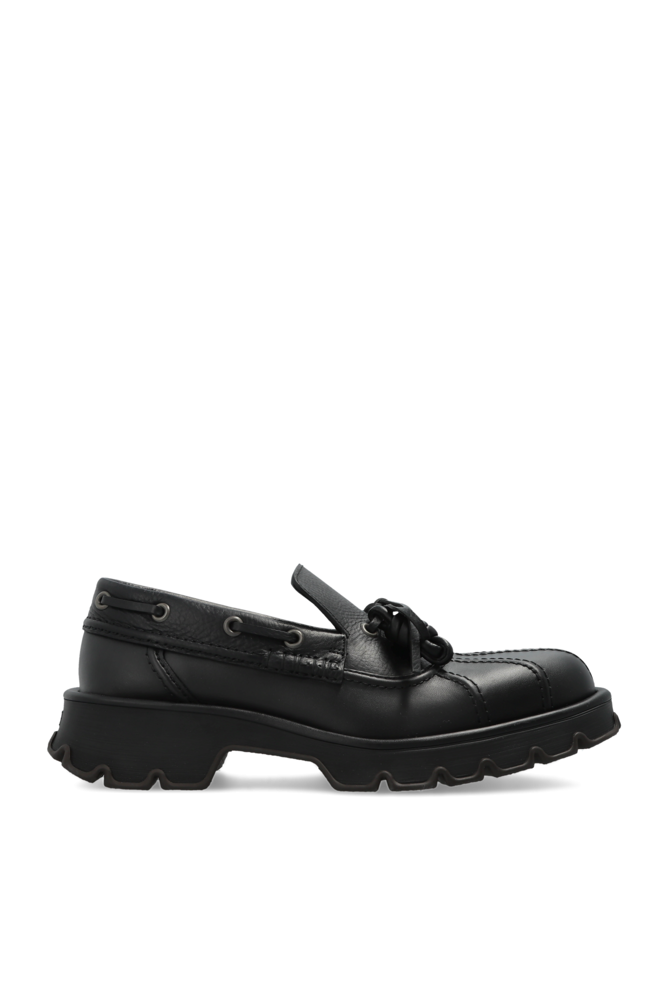 Loewe Skórzane Buty ‘Bobby’ Typu ‘Loafers’, Mężczyźni, Czarny