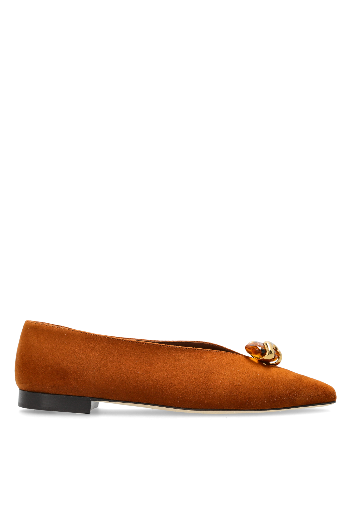 Jimmy Choo Baleriny ‘Margot’, Kobiety, Brązowy