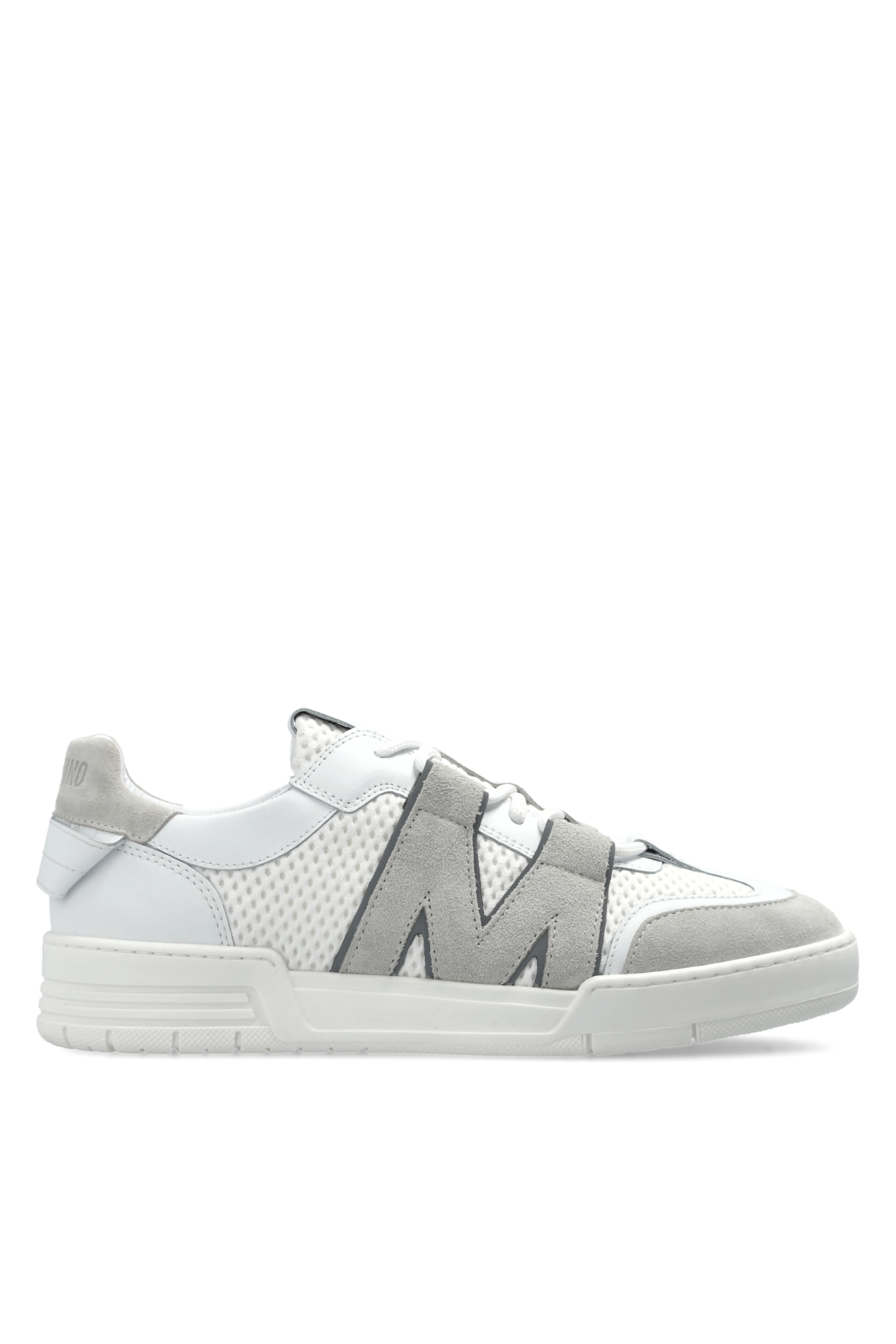 Moschino Buty Sportowe, Mężczyźni, Biały