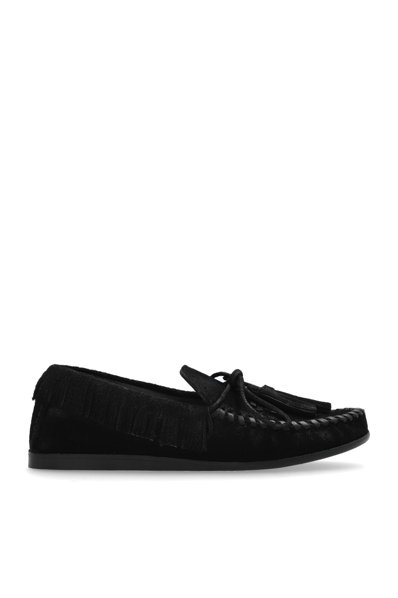 Isabel Marant Zamszowe Buty `Fitza` Typu `loafers`, Kobiety, Czarny
