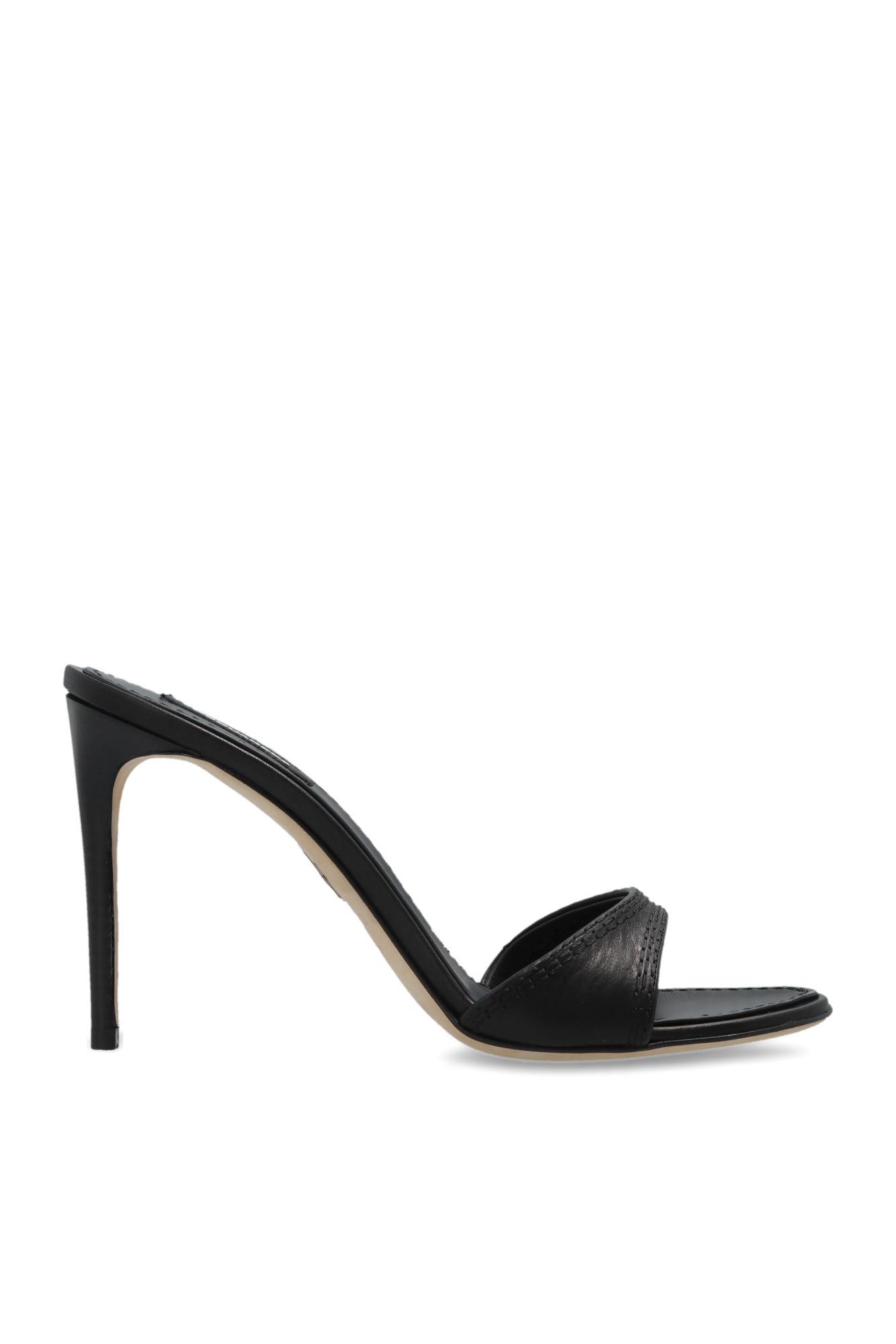 Dsquared2 Klapki Na Obcasie, Kobiety, Czarny