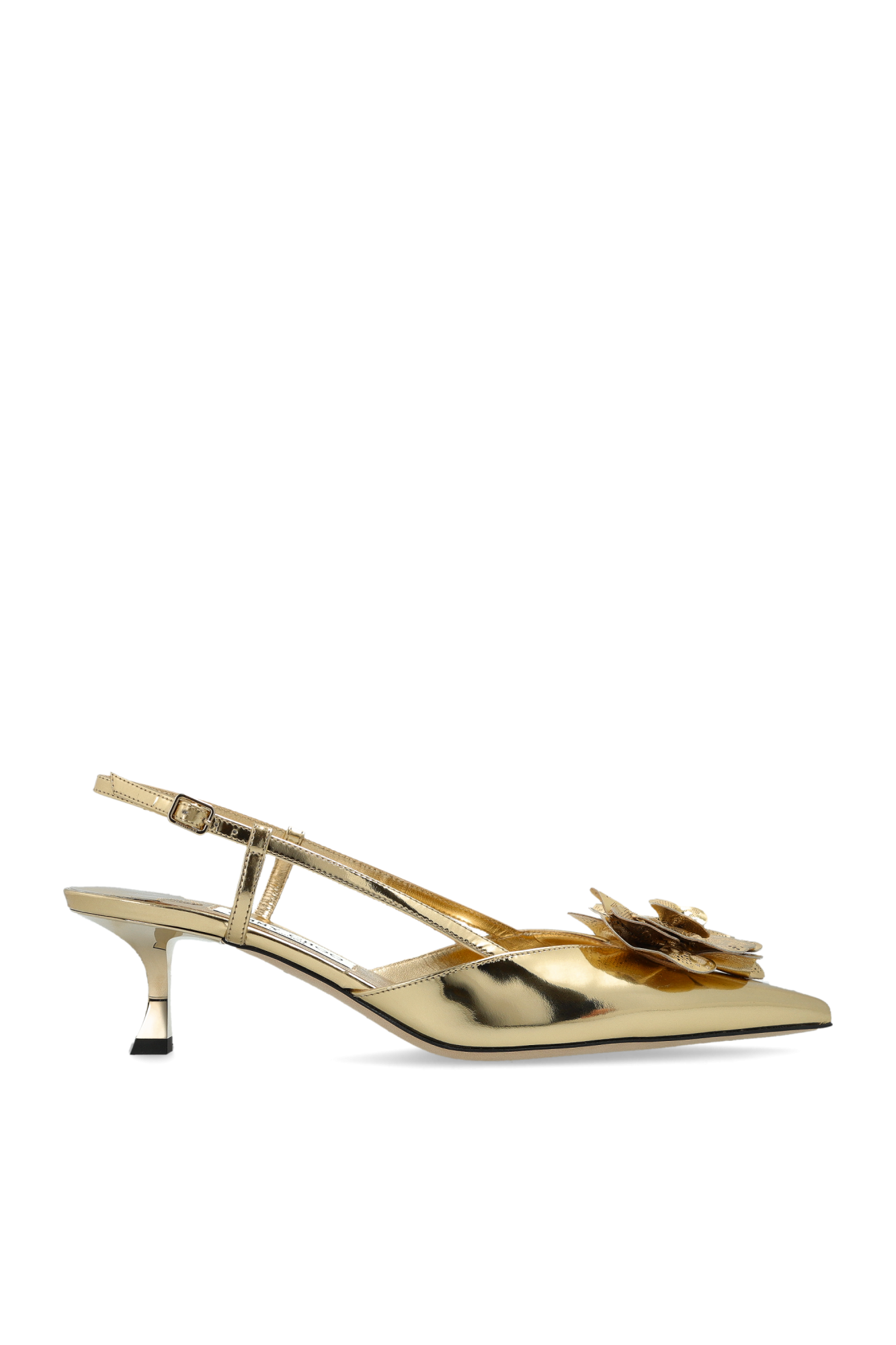 Jimmy Choo Buty Na Obcasie `Mimmi`, Kobiety, Złoty
