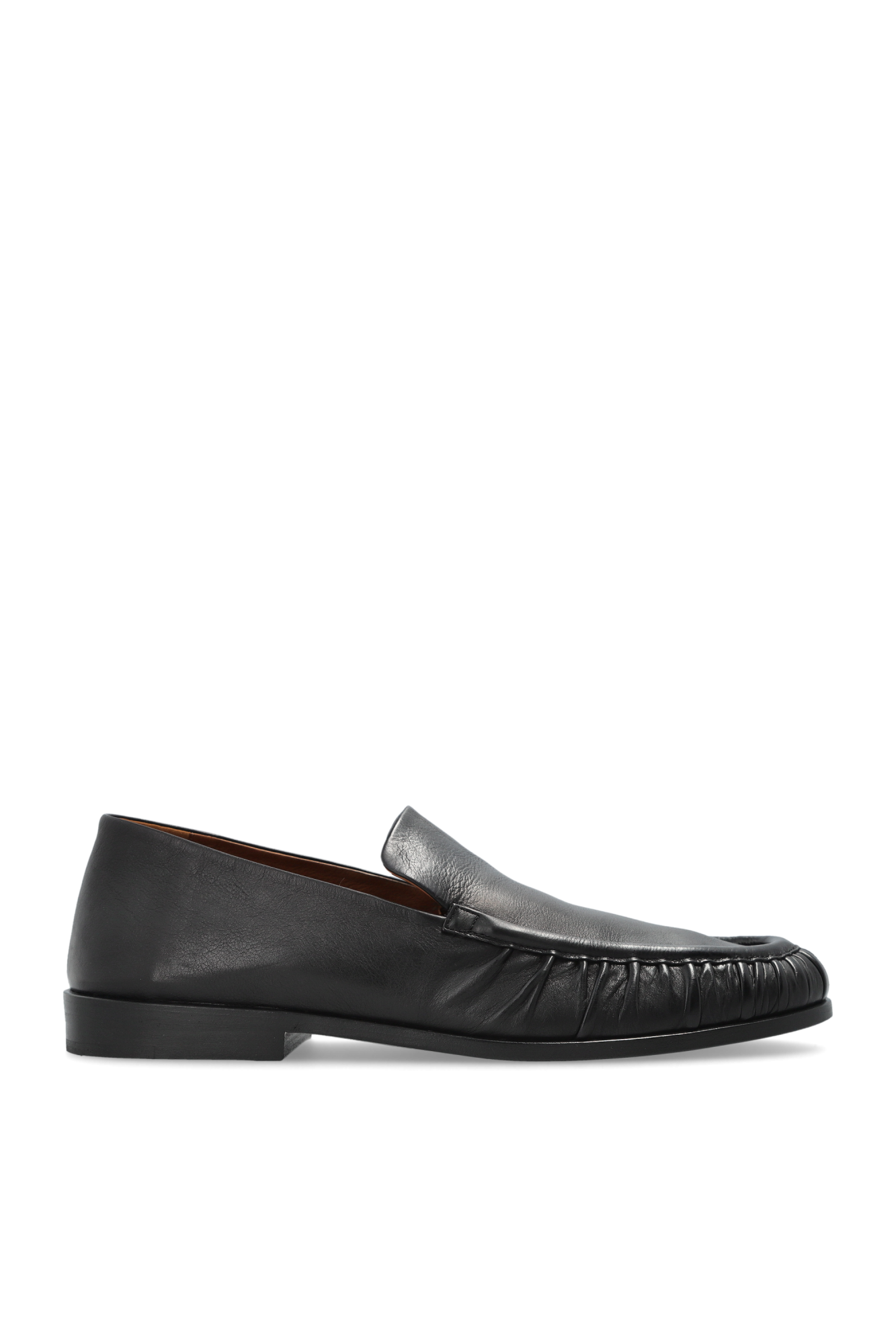 Marsell Skórzane Buty, Mężczyźni, Czarny