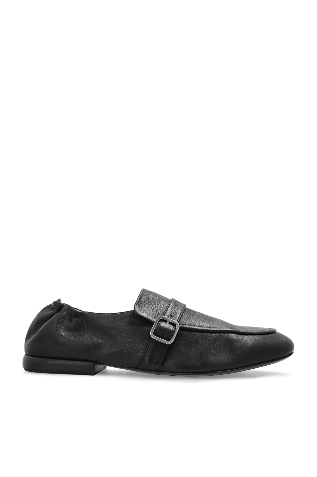 Marsell Skórzane Buty `Mandolo`, Mężczyźni, Czarny