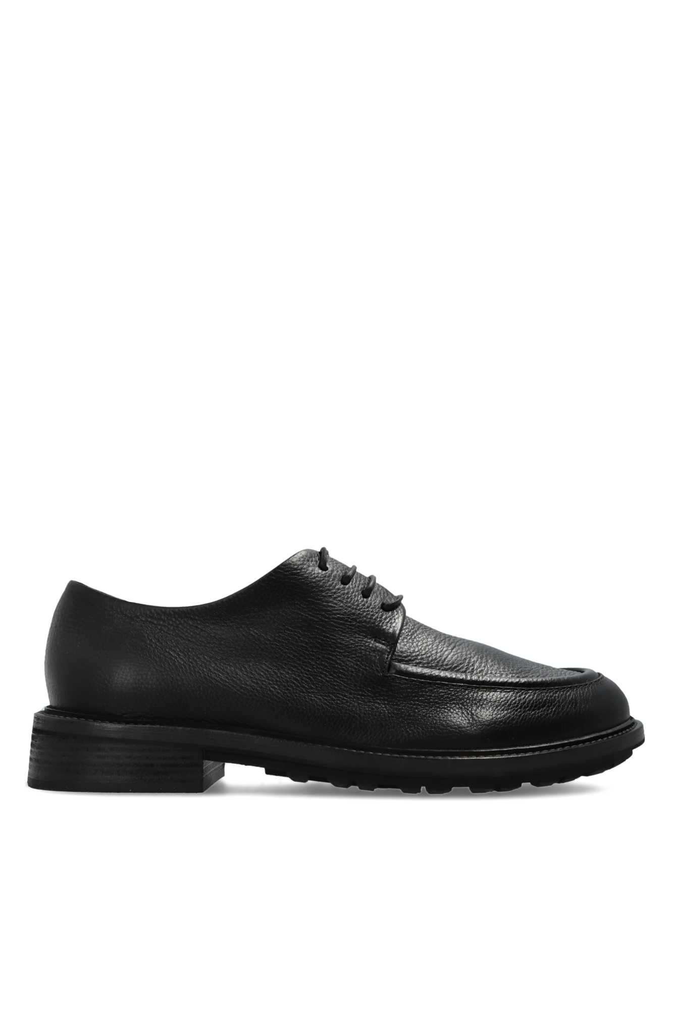 Marsell Skórzane Buty `Gruboot`, Mężczyźni, Czarny