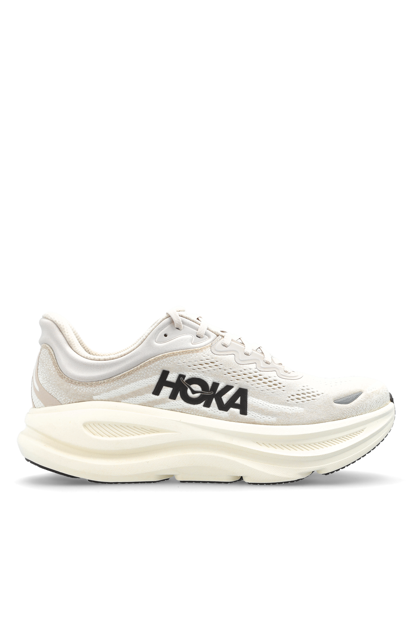 HOKA Buty Sportowe ‘BONDI 9’, Mężczyźni, Kremowy