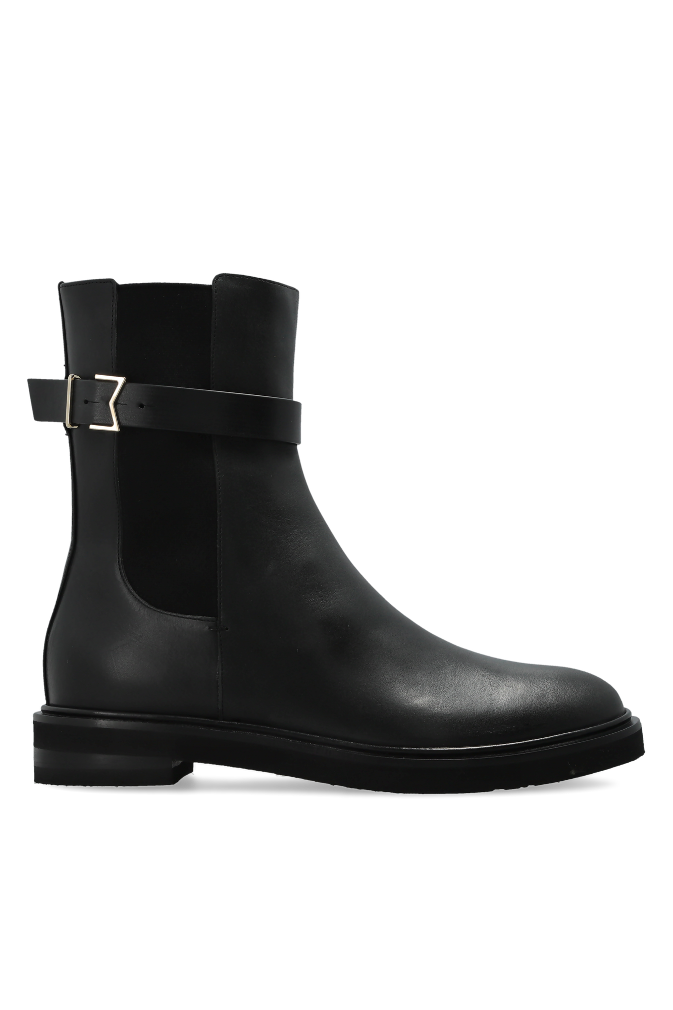 Max Mara Skórzane Buty ‘Apio’, Kobiety, Czarny
