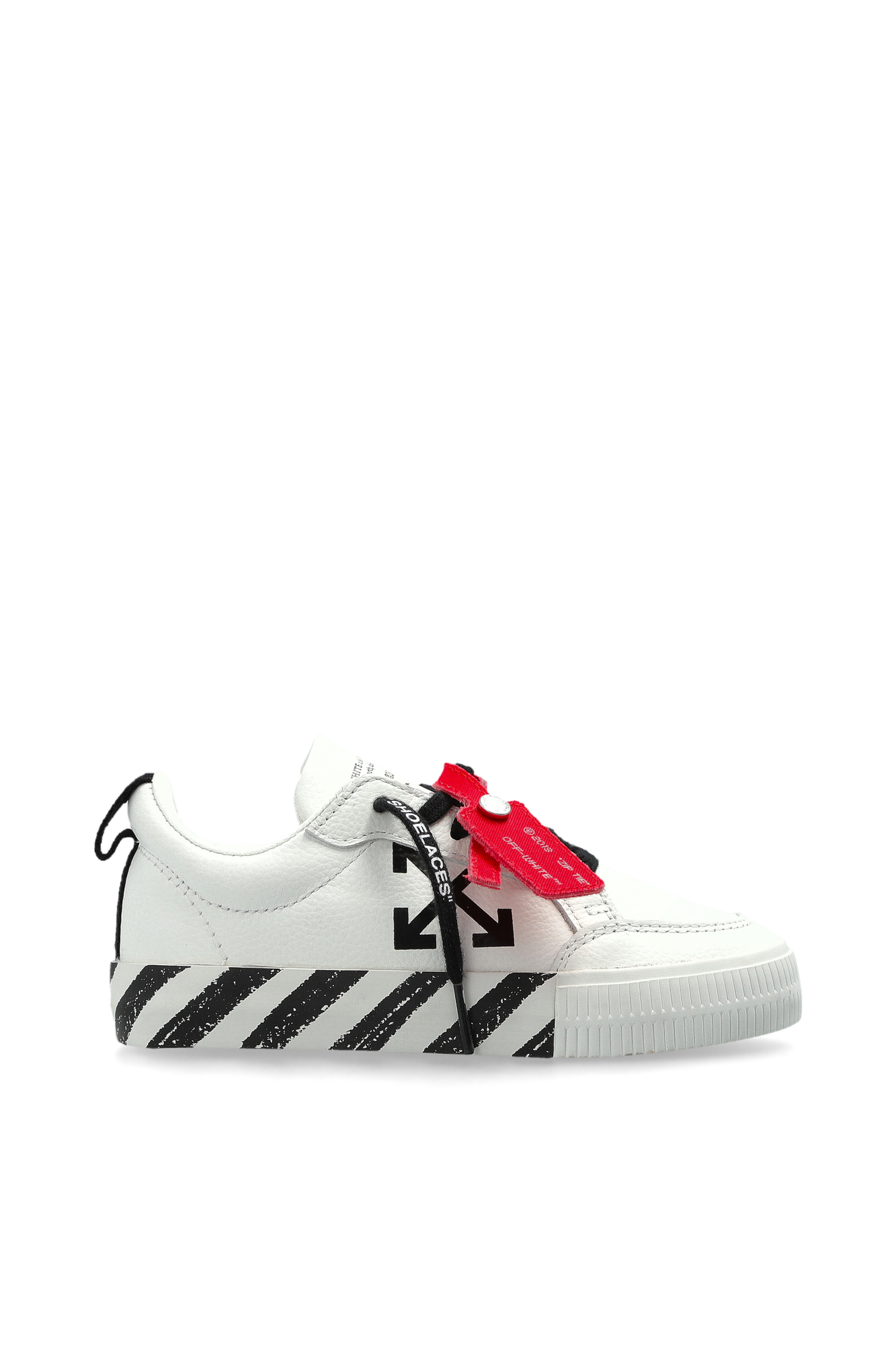 Off-White Kids Buty Sportowe ‘Vulc Low’, Unisex, Biały