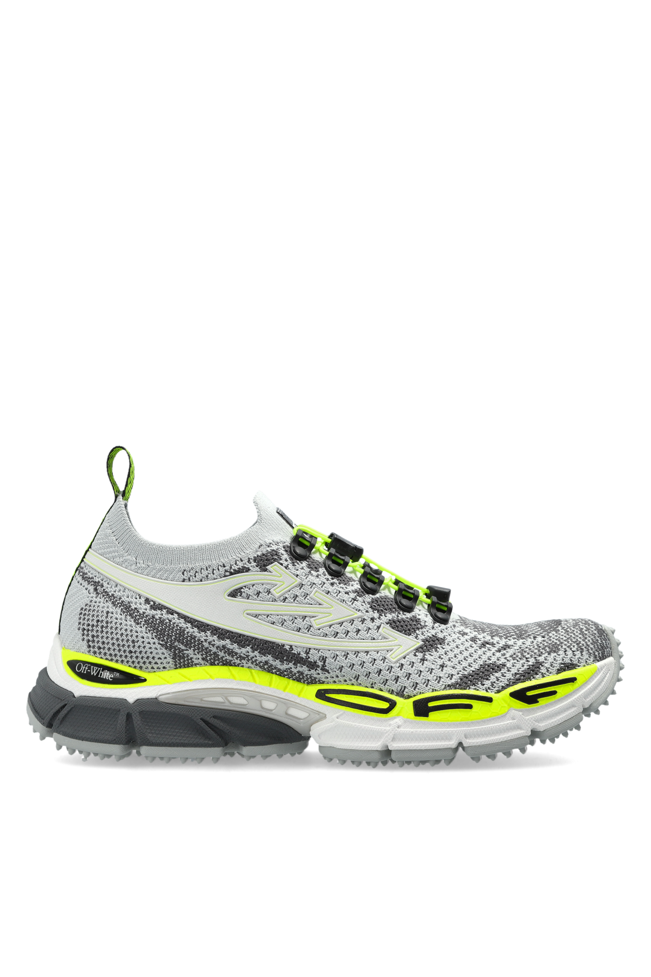 Off-White Buty Sportowe ‘Be Right Back Knit’, Kobiety, Szary