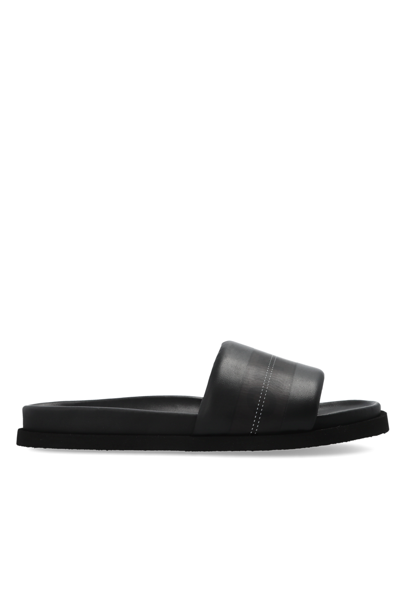 Off-White Klapki ‘Industrial Belt’, Kobiety, Czarny