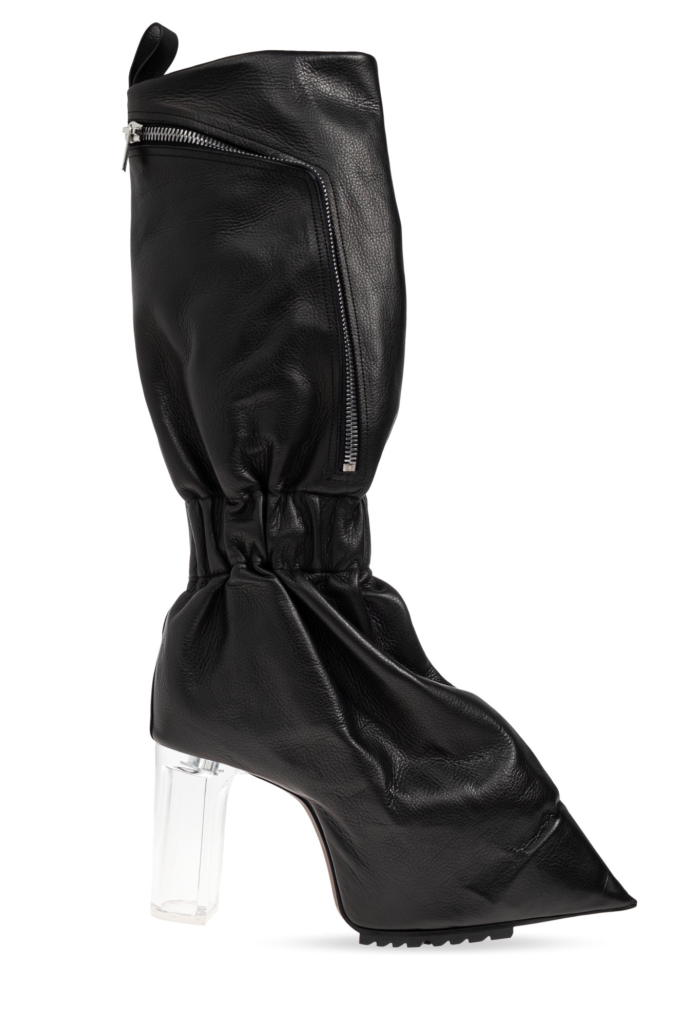 Rick Owens Kozaki Na Platformie `Cargo Taquito`, Kobiety, Czarny