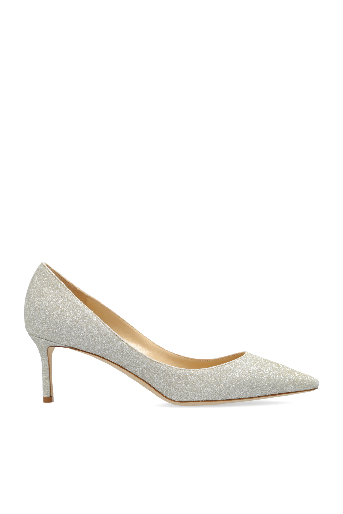 Jimmy Choo Buty Na Obcasie ‘Romy’, Kobiety, Srebrny