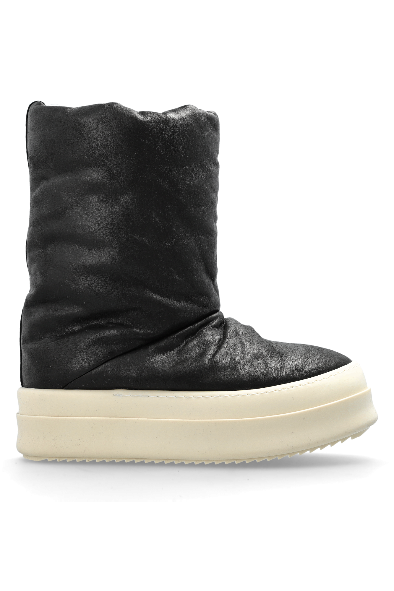Rick Owens Śniegowce Na Platformie ‘Mega Bumper Lunar’, Kobiety, Czarny