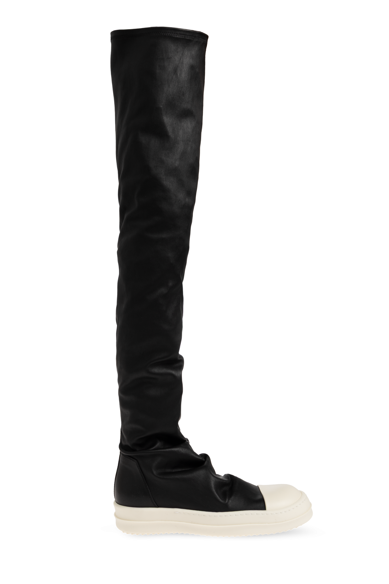 Rick Owens Kozaki ‘High Stocking Sneaks’, Kobiety, Czarny