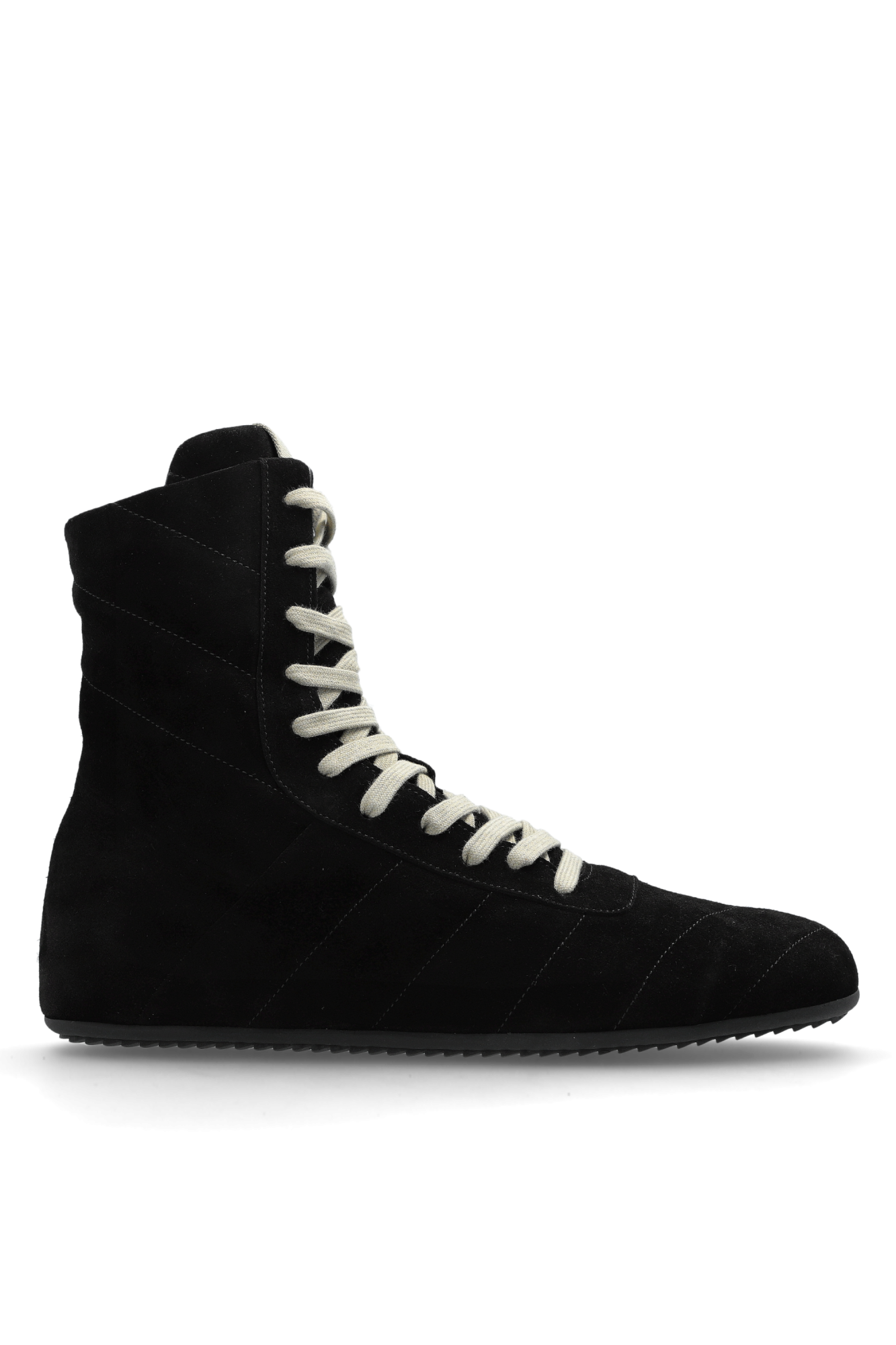 Rick Owens Buty Sportowe ‘Quilted Minimal High Sneaks’, Mężczyźni, Czarny