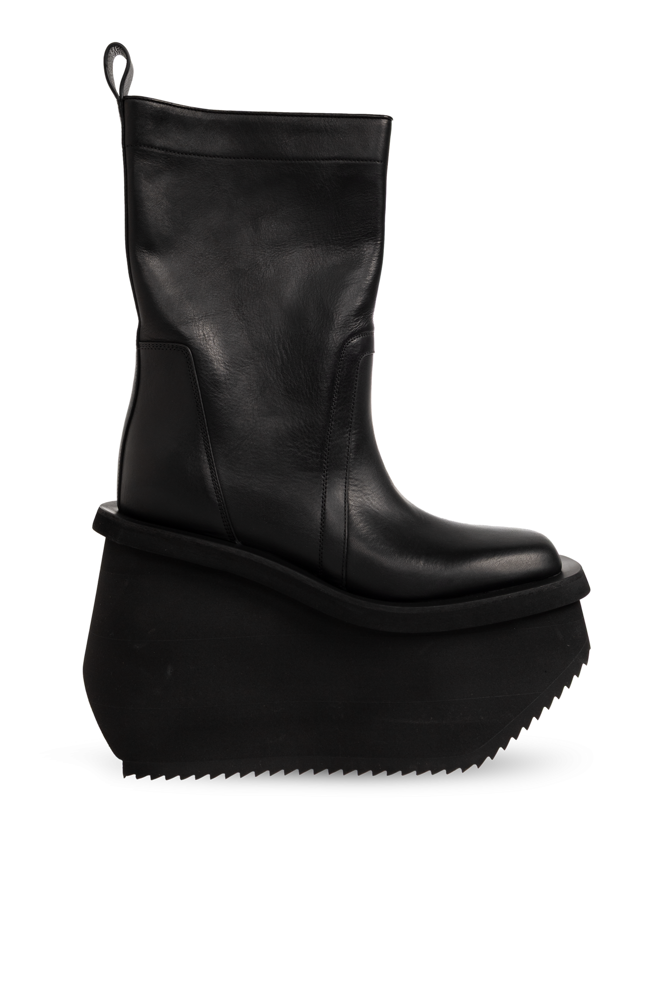 Rick Owens Botki Na Platformie ‘Factory Boots’, Mężczyźni, Czarny