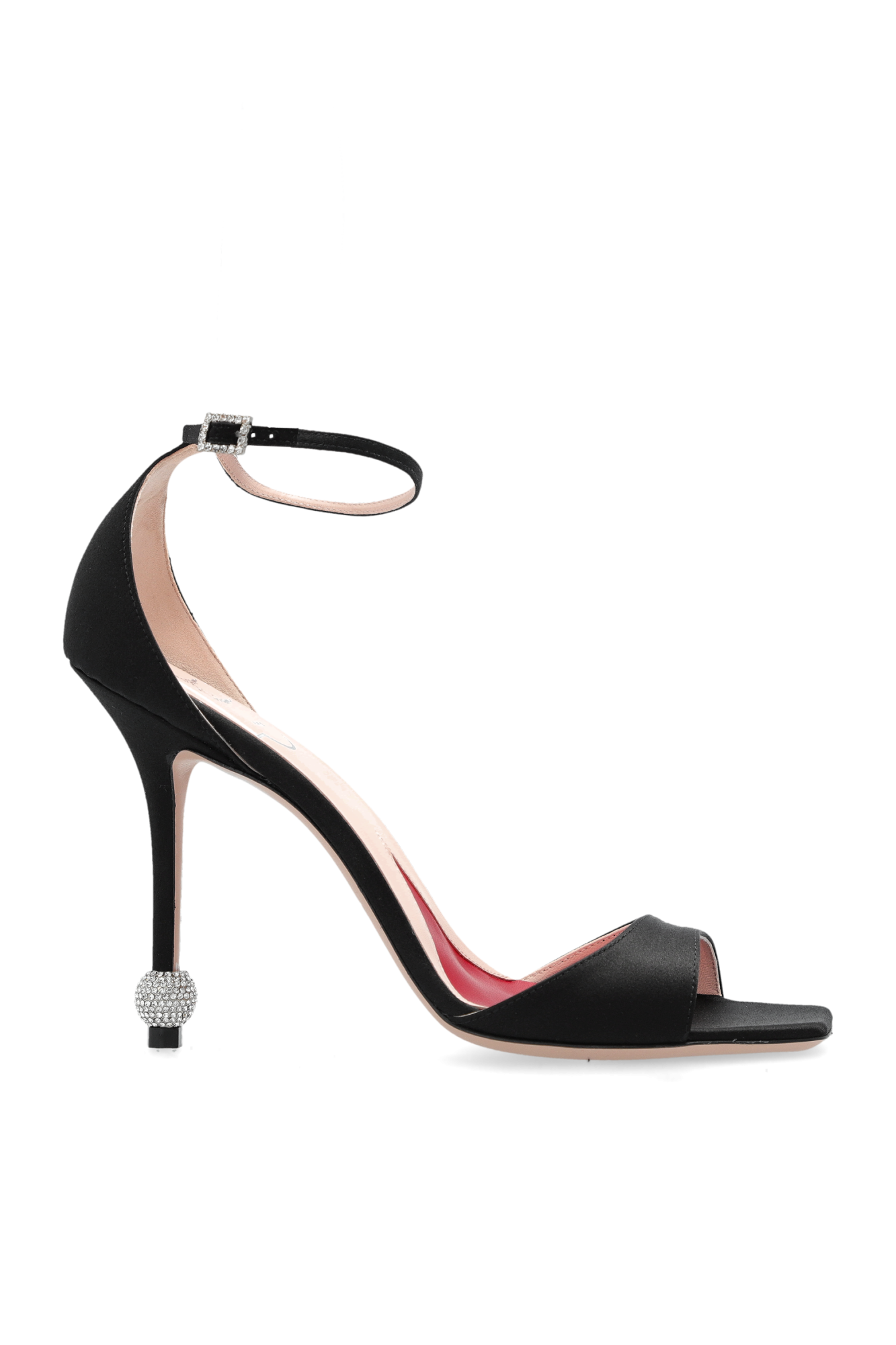 Roger Vivier Sandały Na Obcasie `Vivier Marlene`, Kobiety, Czarny