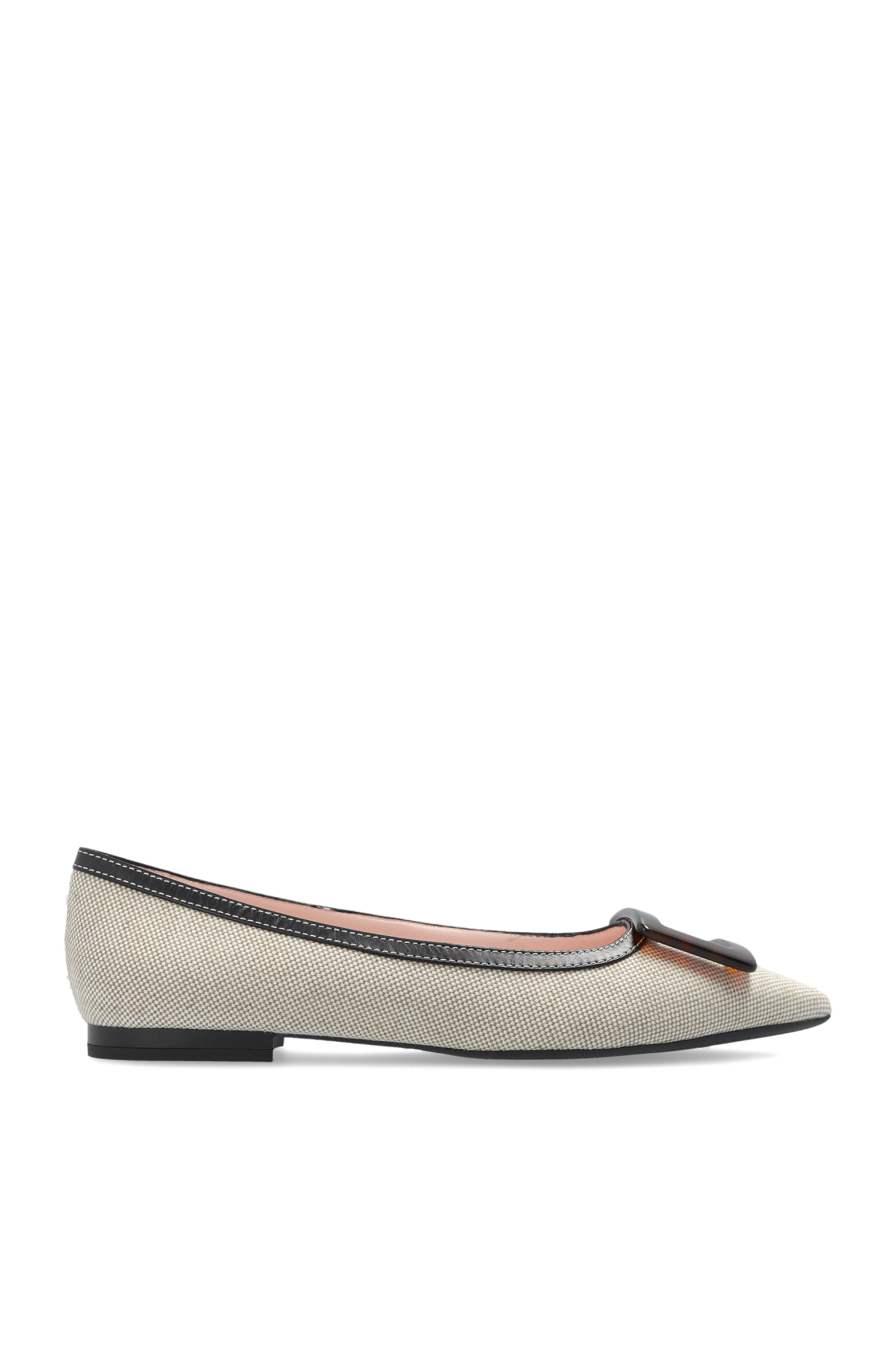Roger Vivier Baleriny `Gommettine`, Kobiety, Kremowy