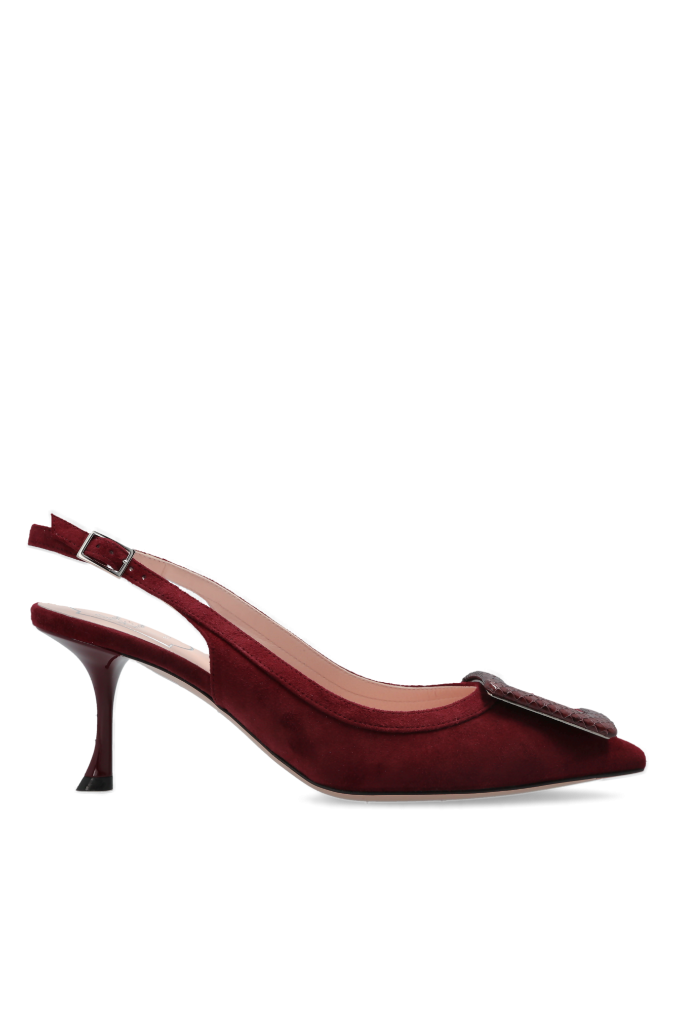 Roger Vivier Buty Na Obcasie ‘Viv In The City’, Kobiety, Bordo